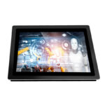 Rugged aluminum alloy housing of G1 industrial monitor for harsh environment protection Rugged aluminum alloy housing of G1 industrial monitor for harsh environment protection