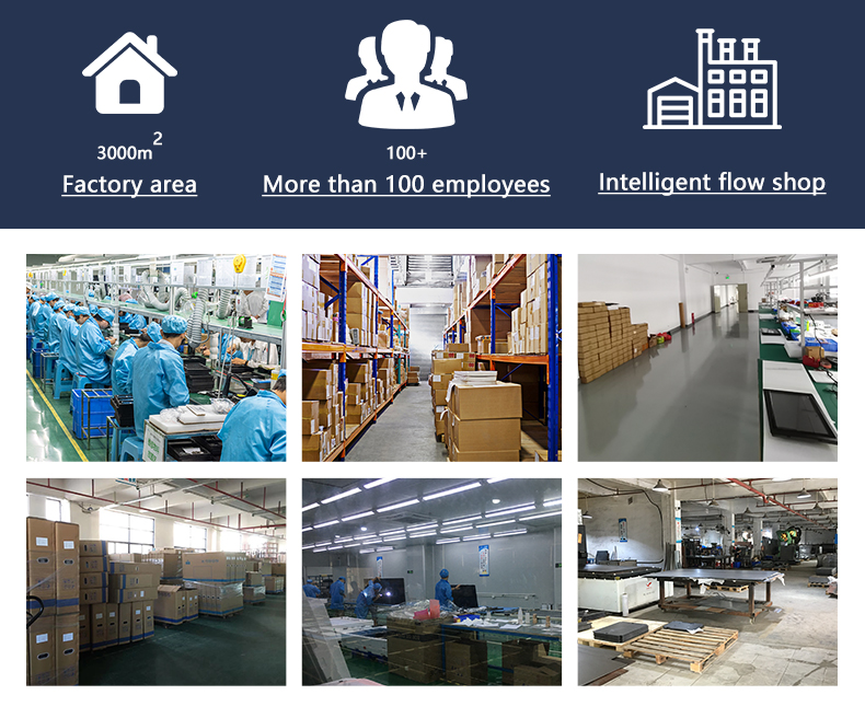 3000sqm industrial monitor factory with 100+ employees and professional production lines. 3000sqm industrial monitor factory with 100+ employees and professional production lines.