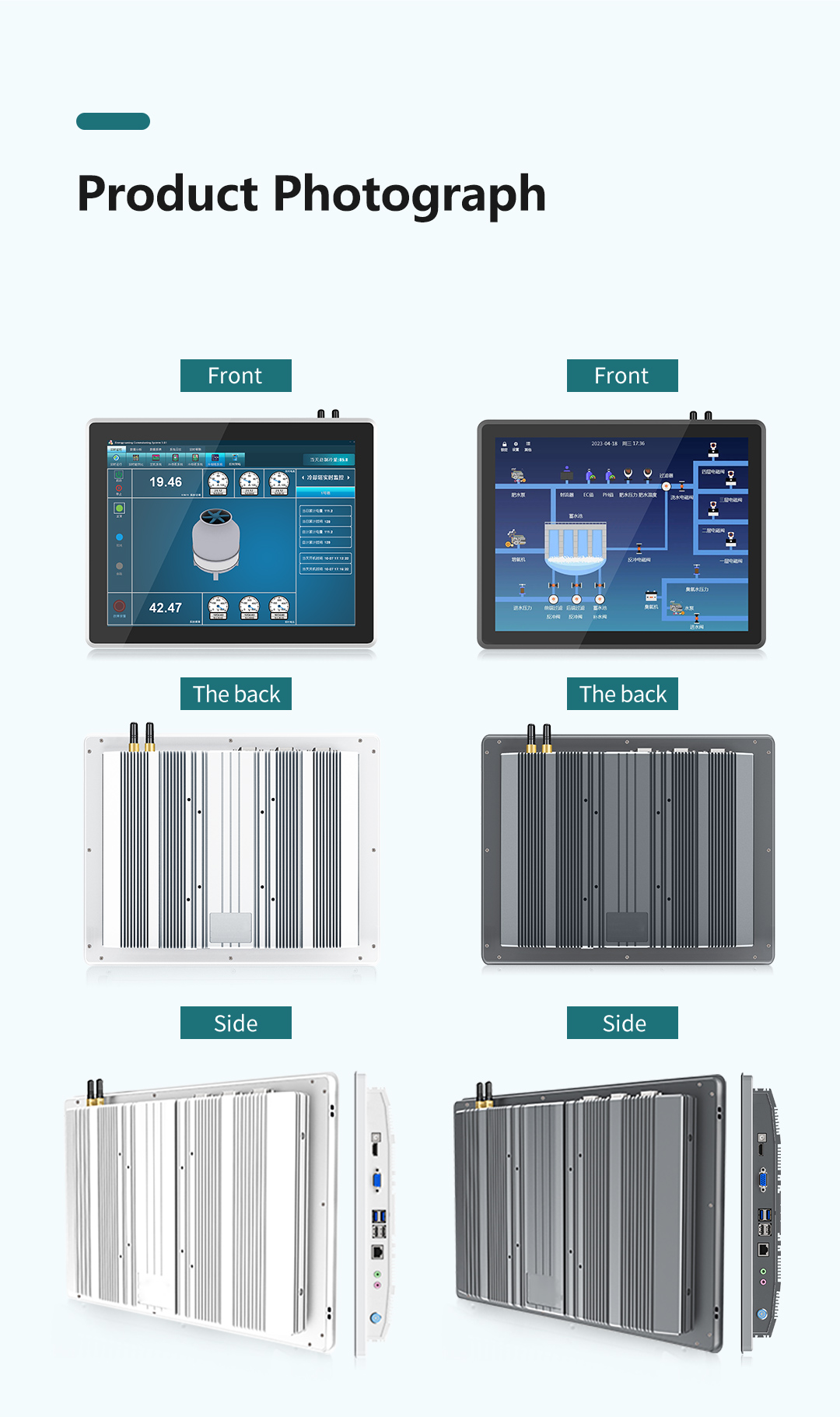Efficient heat dissipation system of rugged fanless industrial PC for 24/7 stability. Efficient heat dissipation system of rugged fanless industrial PC for 24/7 stability.