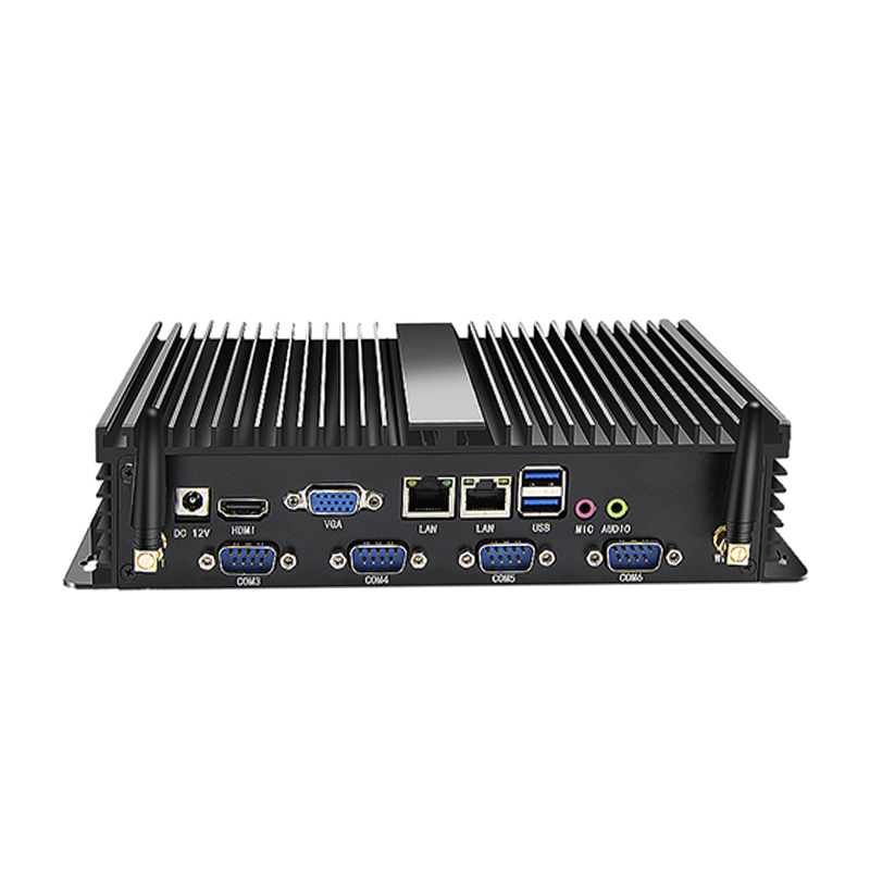K1 Industrial Mini PC with 6 COM Ports | Dual LAN & 4x USB 3.0