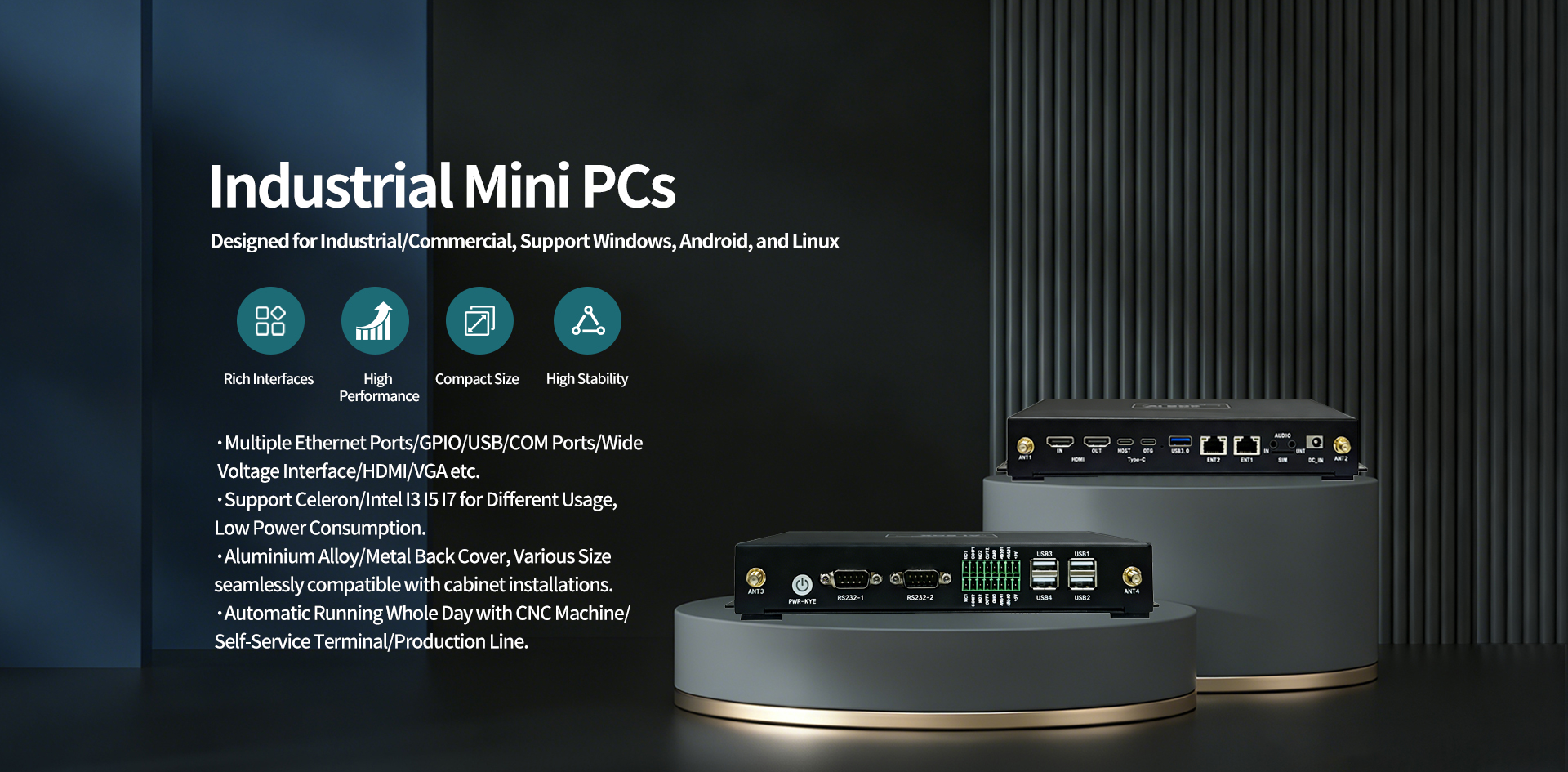 Industrial Mini PCs