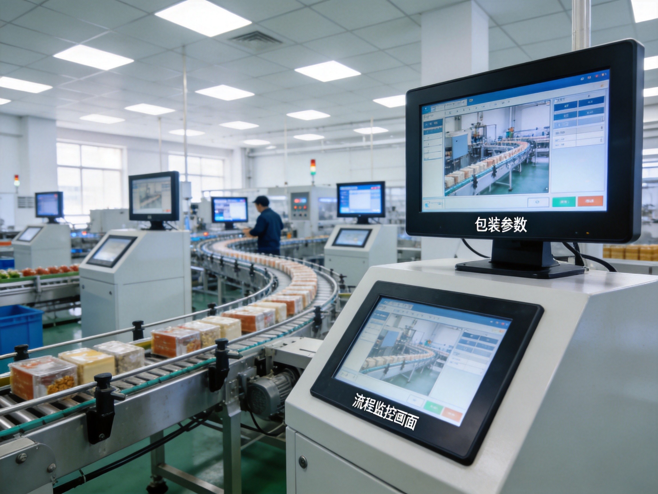 food industry industrial panel pc