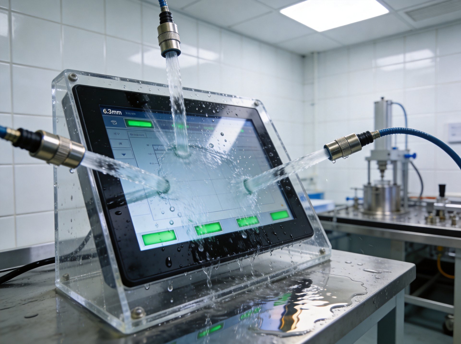 IP65 industrial touch display