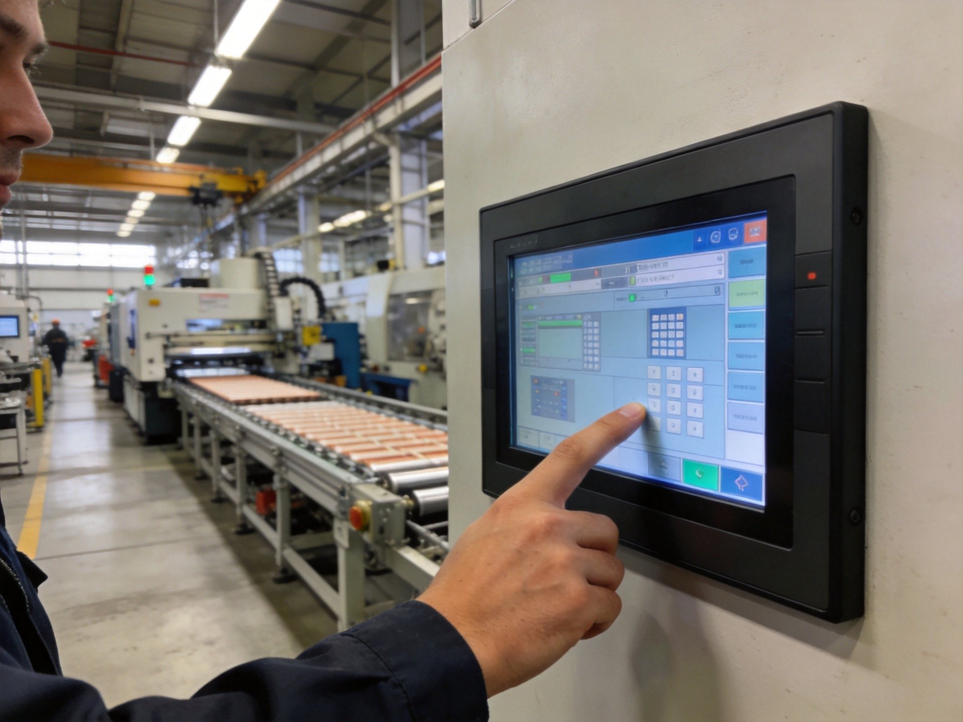 industrial touch screen preventive maintenance