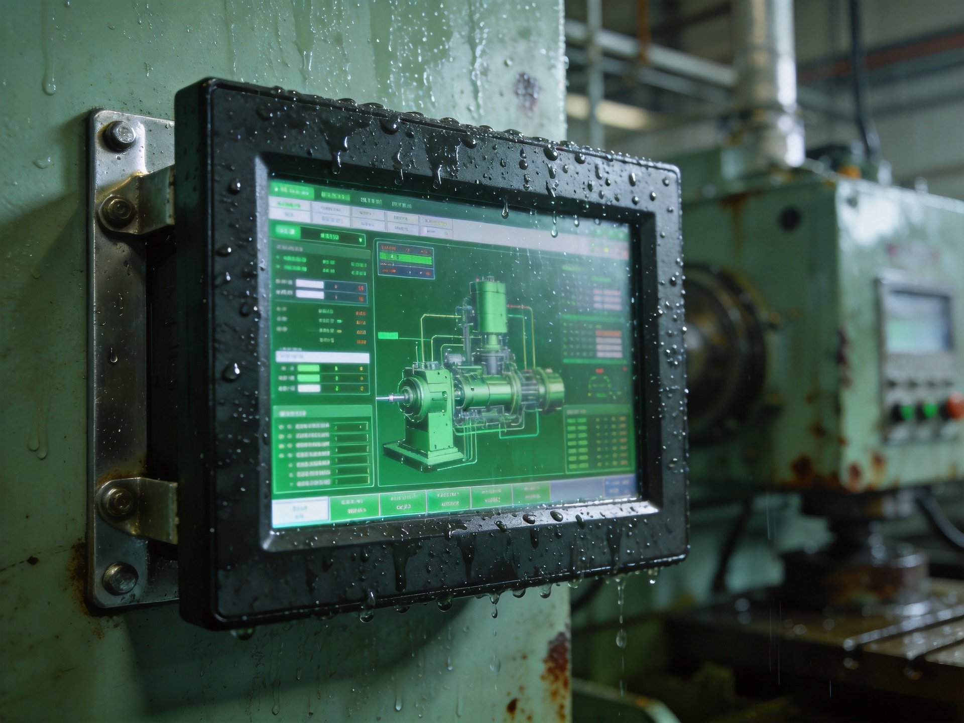 Solving Condensation and Moisture Problems in Industrial Touch Displays