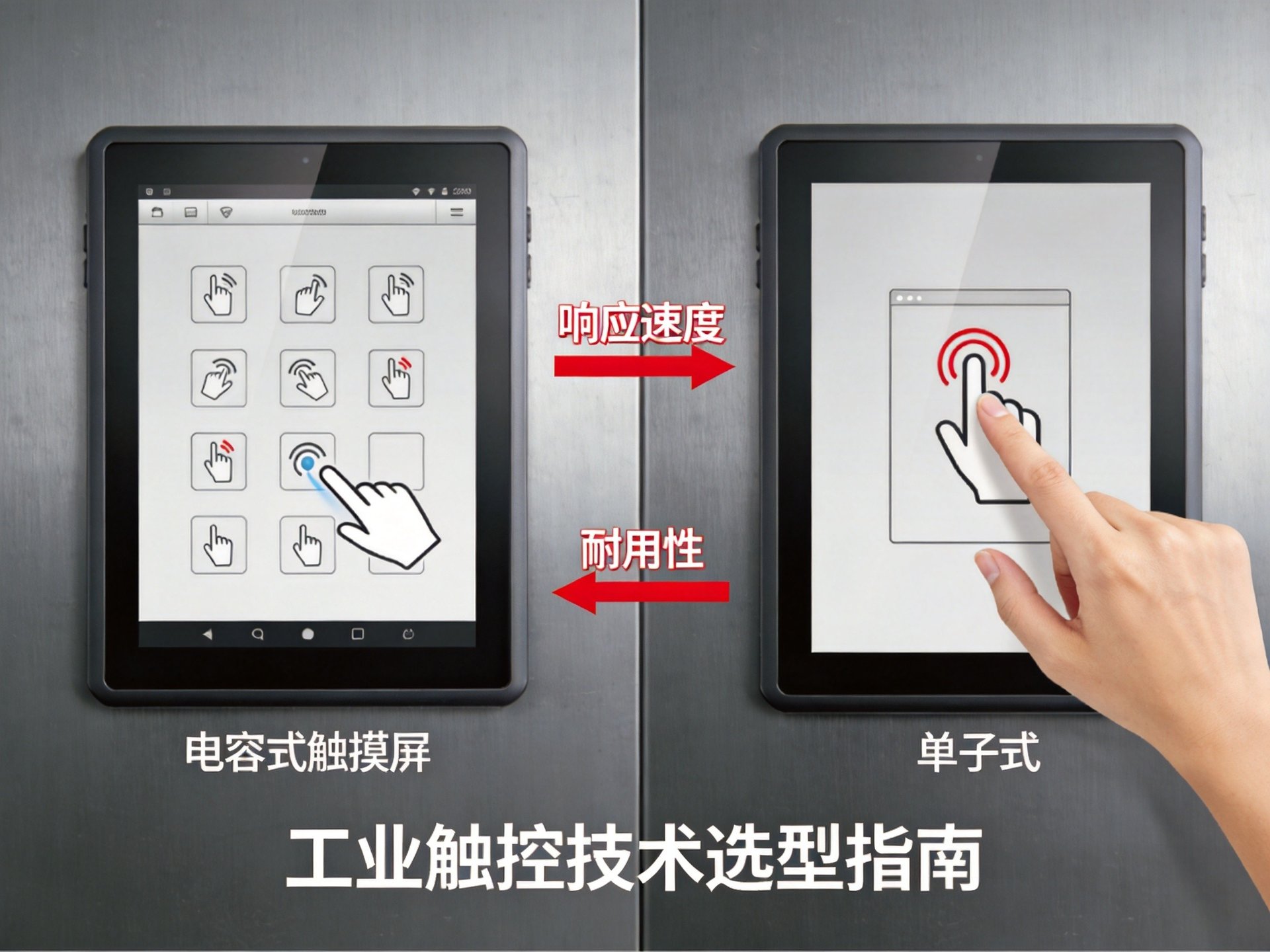 industrial touch screen selection factors