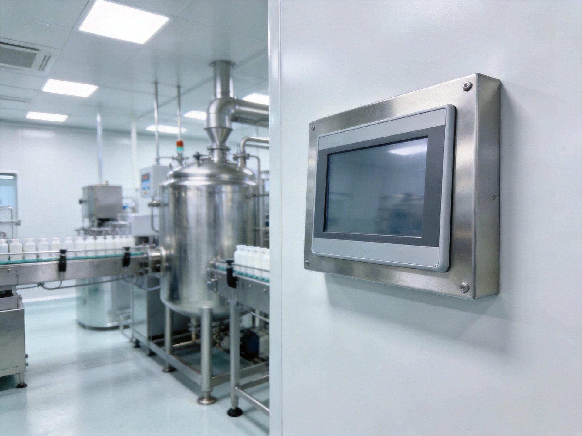 Industrial Touch Panels in Pharmaceutical Cleanrooms: Selection Guide