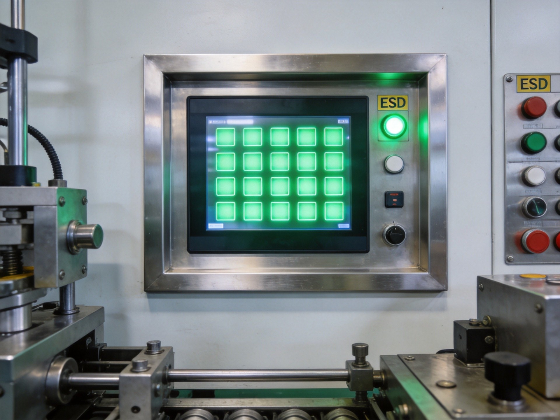 industrial touch device ESD protection manufacturing
