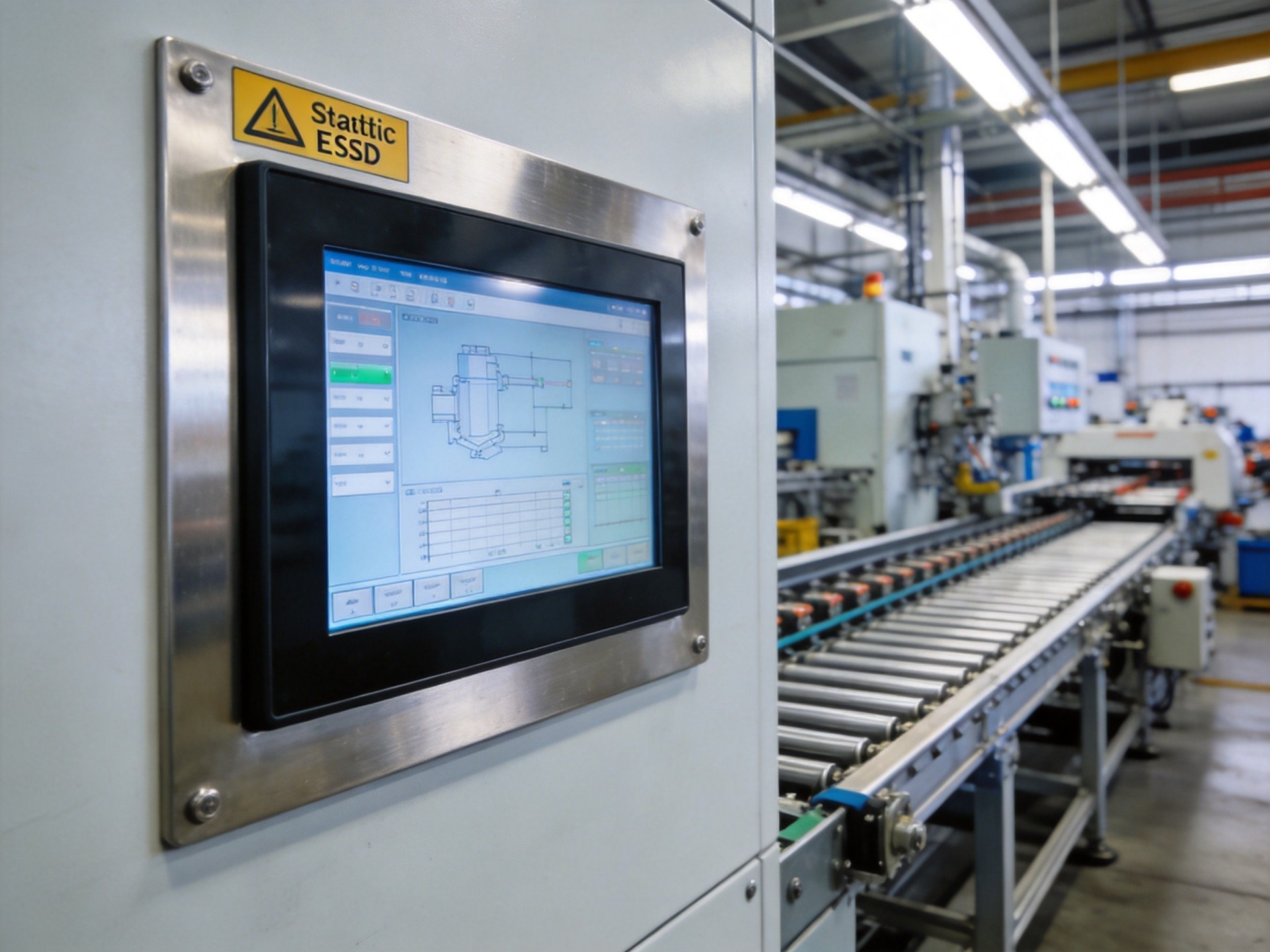 ESD control procedures factory floor