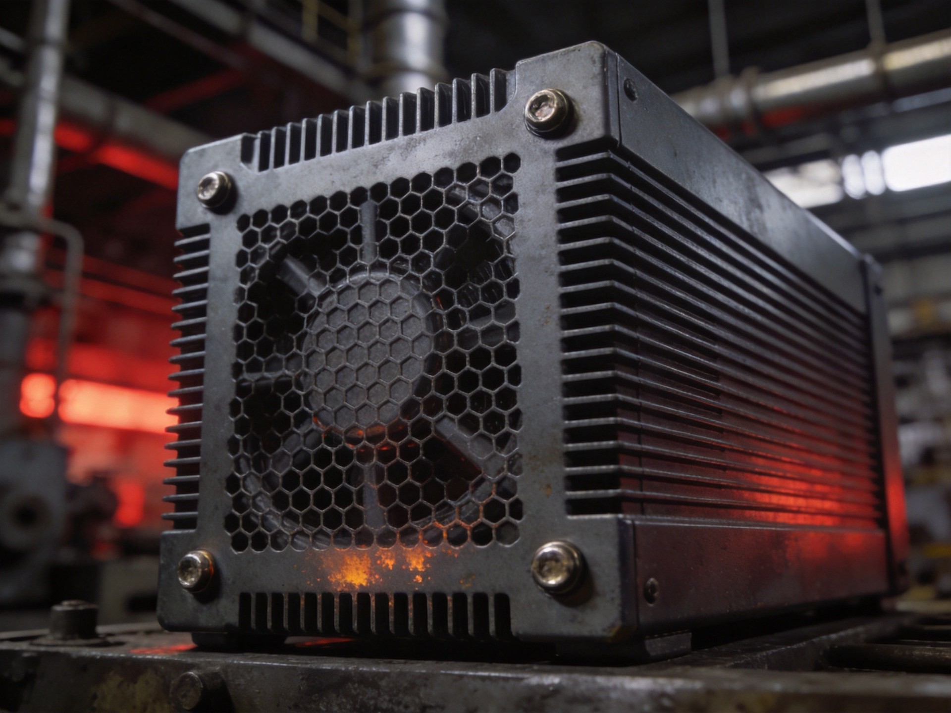 industrial pc cooling fins heat dissipation design