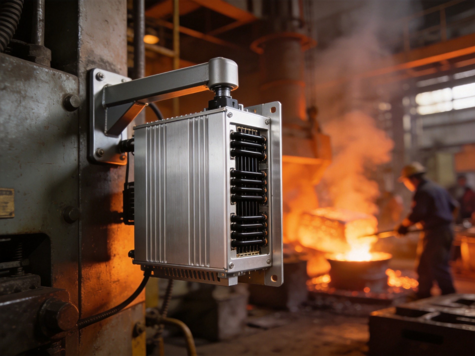 fanless industrial pc heat pipe cooling foundry