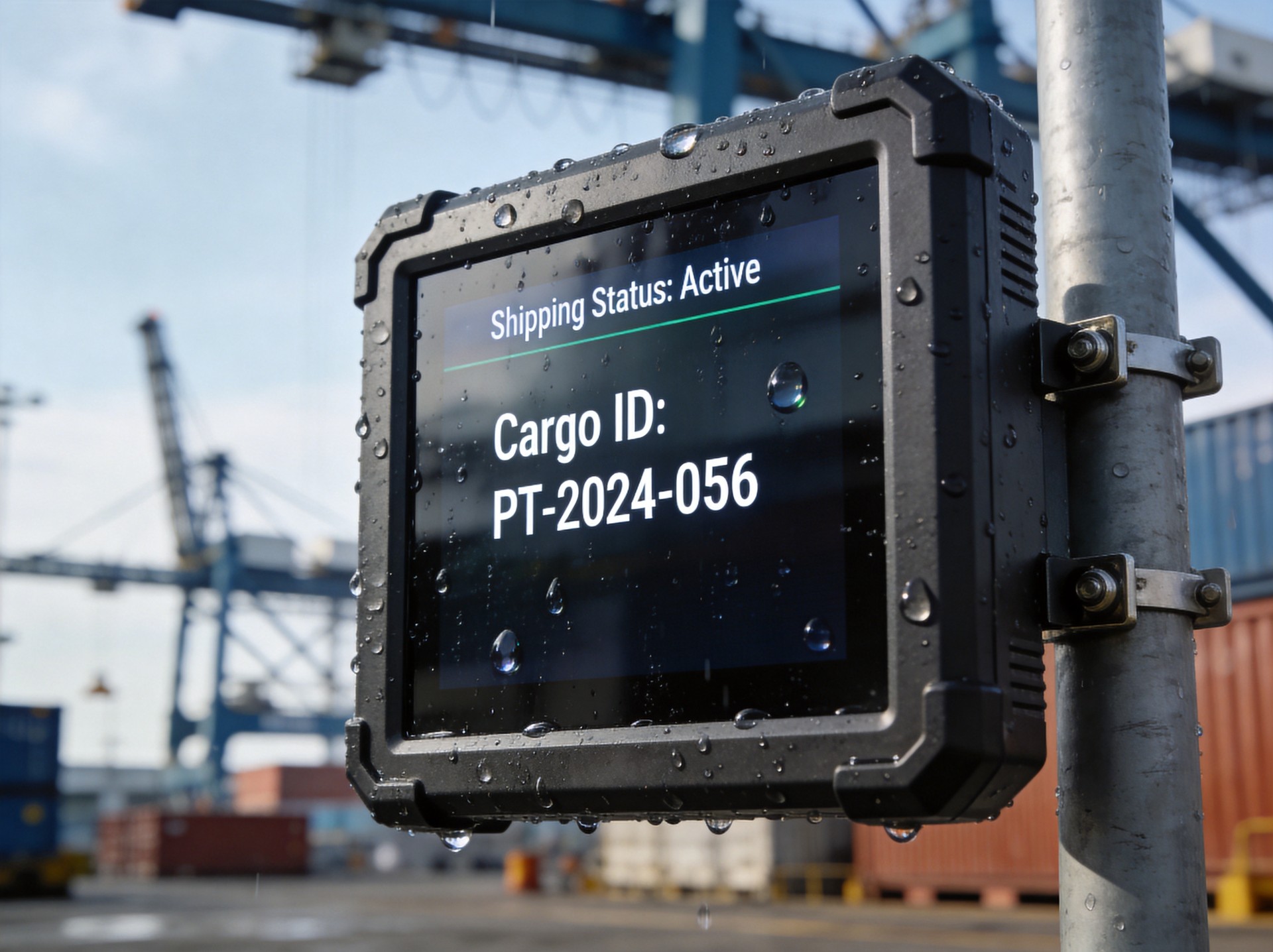 outdoor display IP65 waterproof terminal