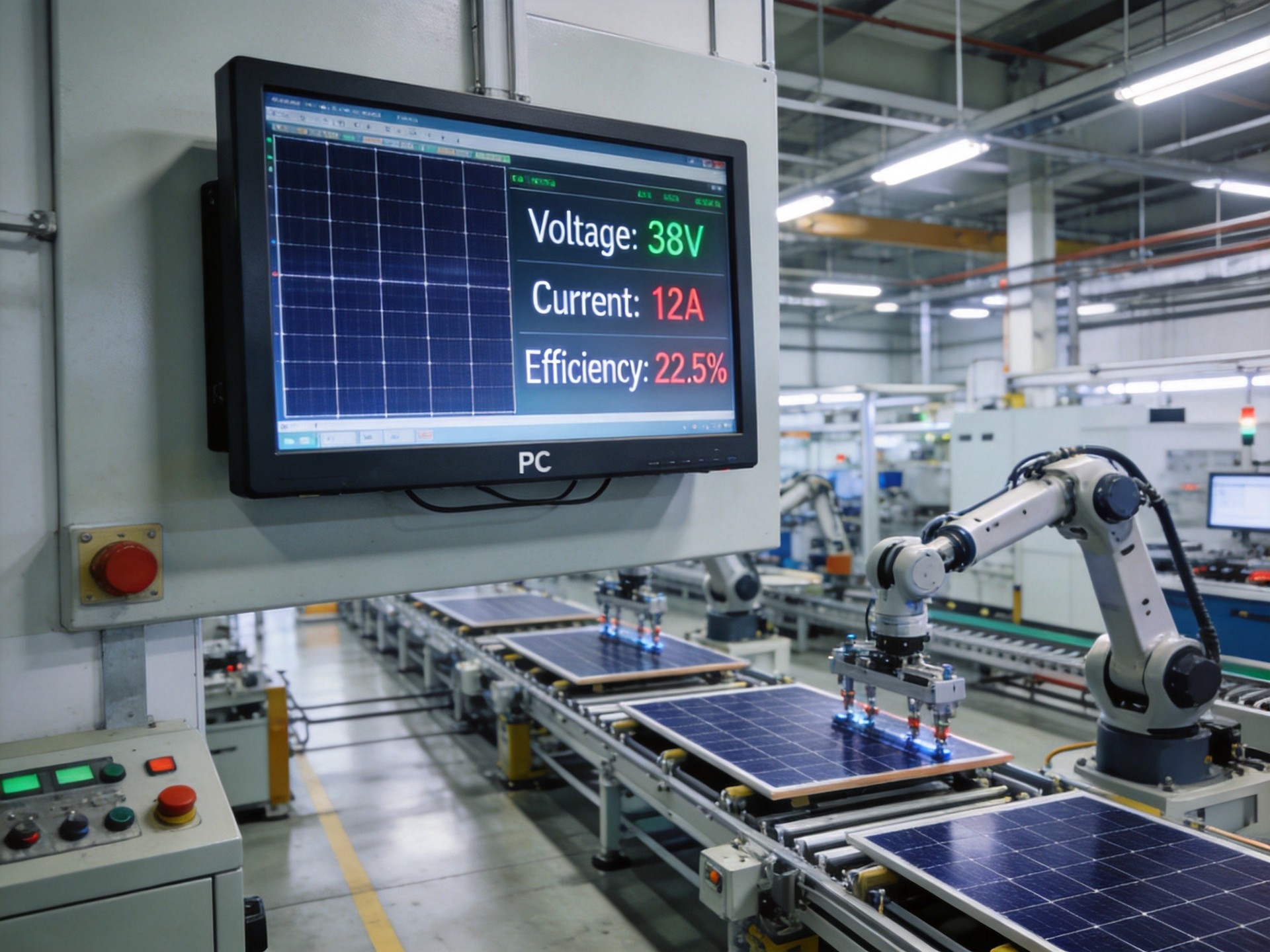 cleanroom industrial pc solar manufacturing