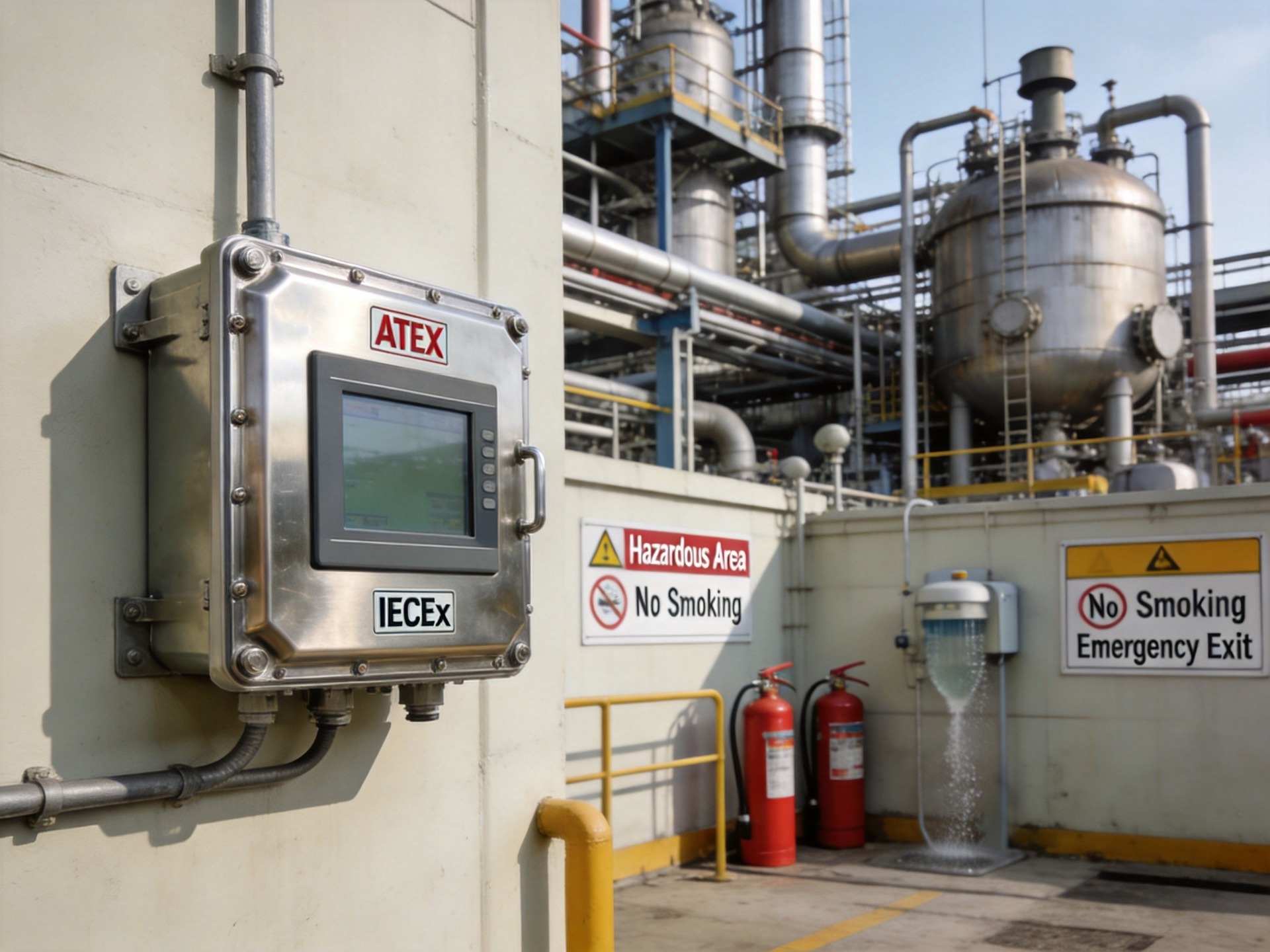 Explosion-Proof Industrial Touch Devices for Chemical Plant Safety