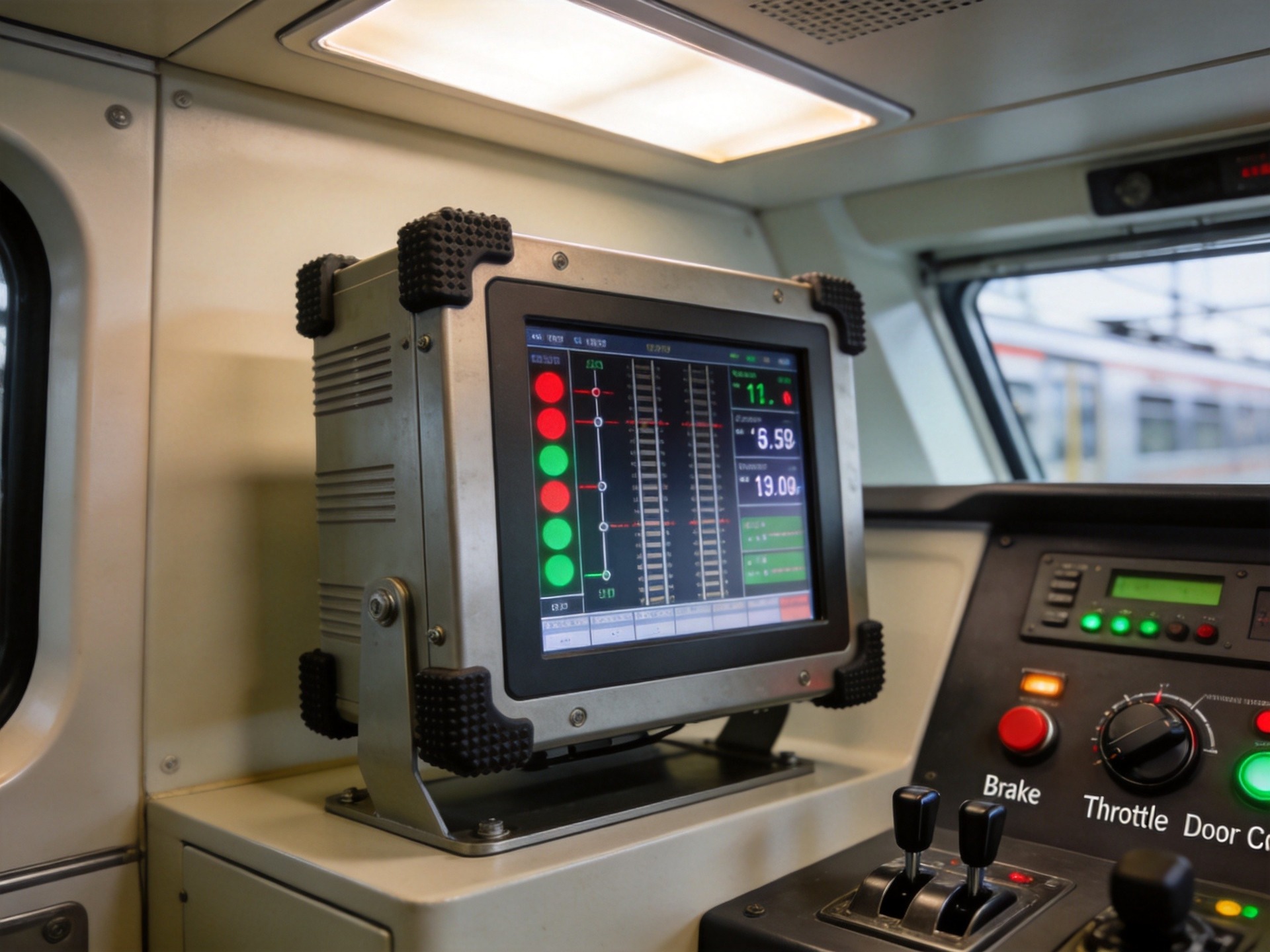 Rail Transportation: Onboard Industrial Display Applications and Selection