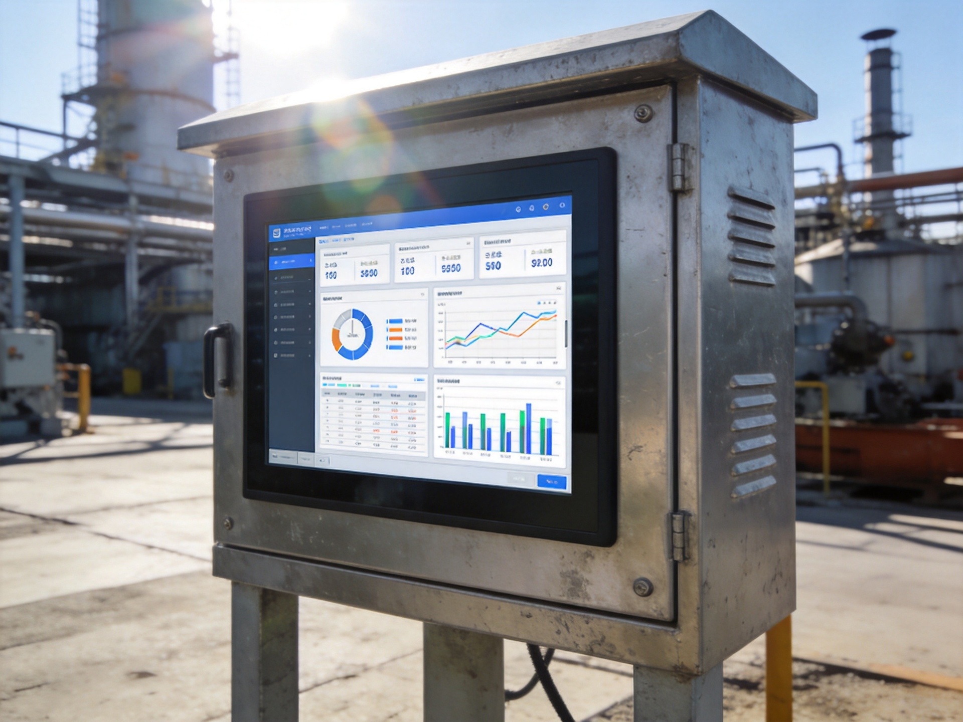 Sunlight Readable Industrial Displays: Nits, Optical Bonding, and Transflective Technology