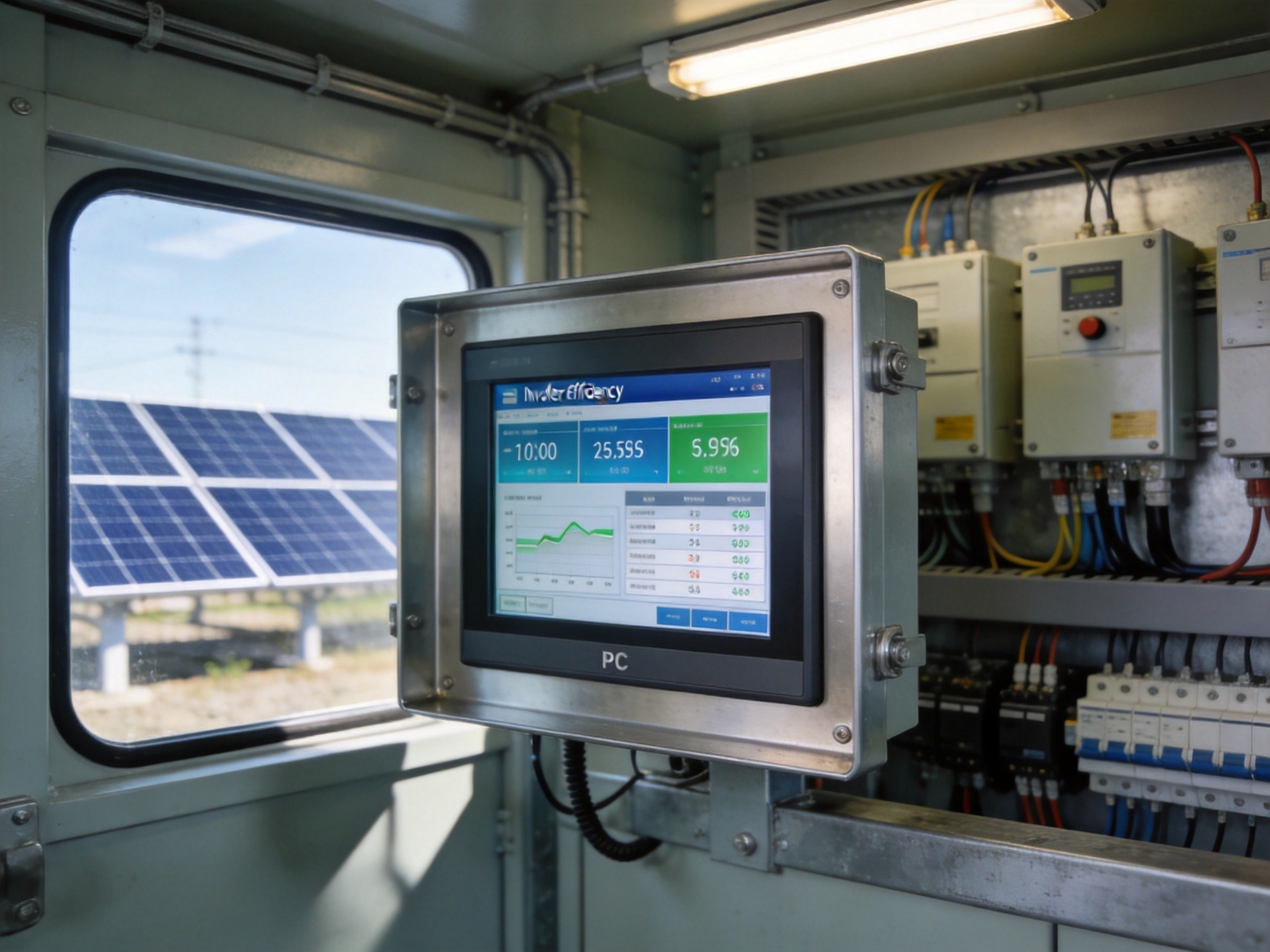 Remote Monitoring and Data Acquisition Terminal Deployment for PV, Wind, and Storage Stations