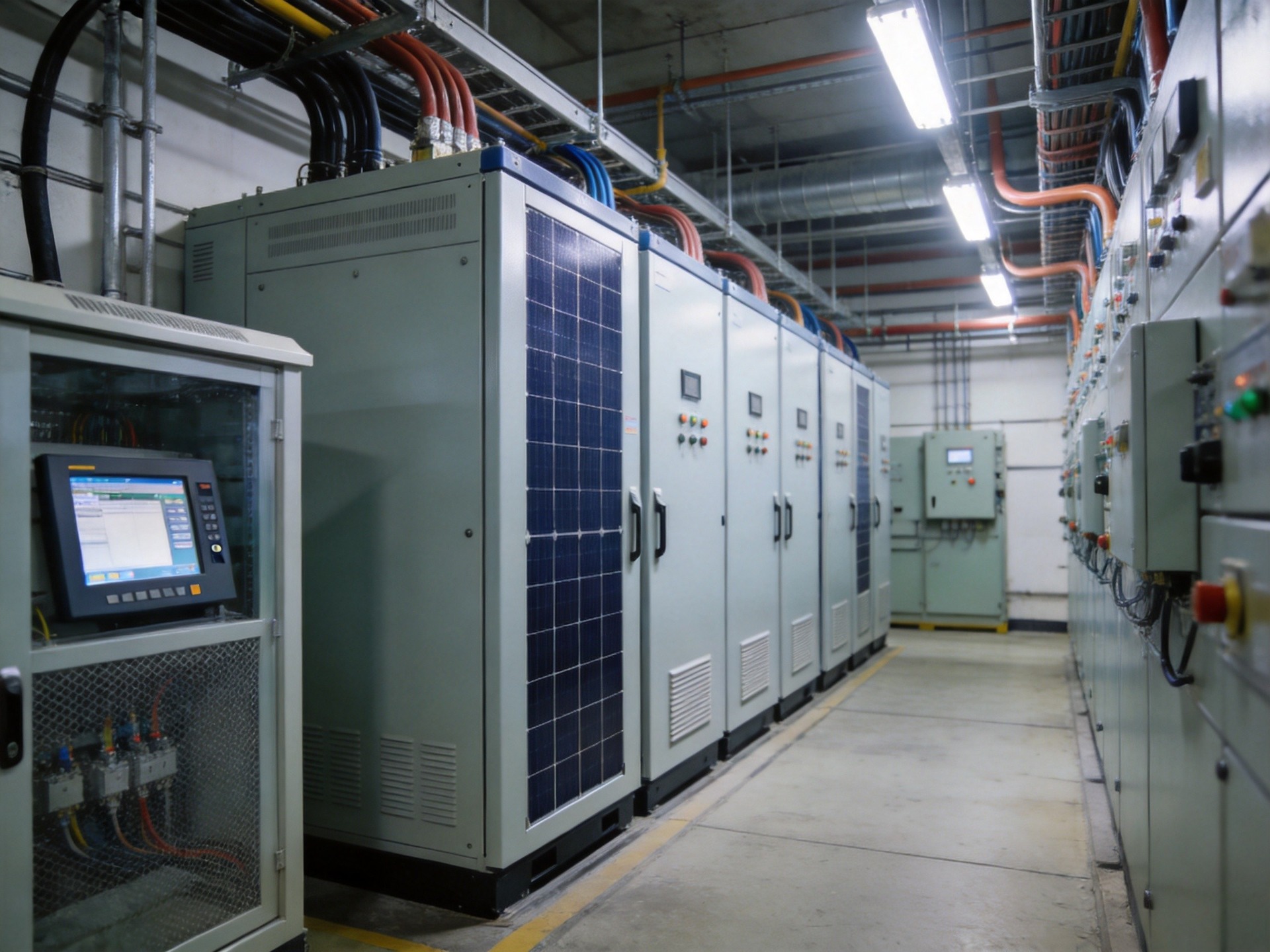 EMI shielding and filtering protection on industrial panel PC in PV substation
