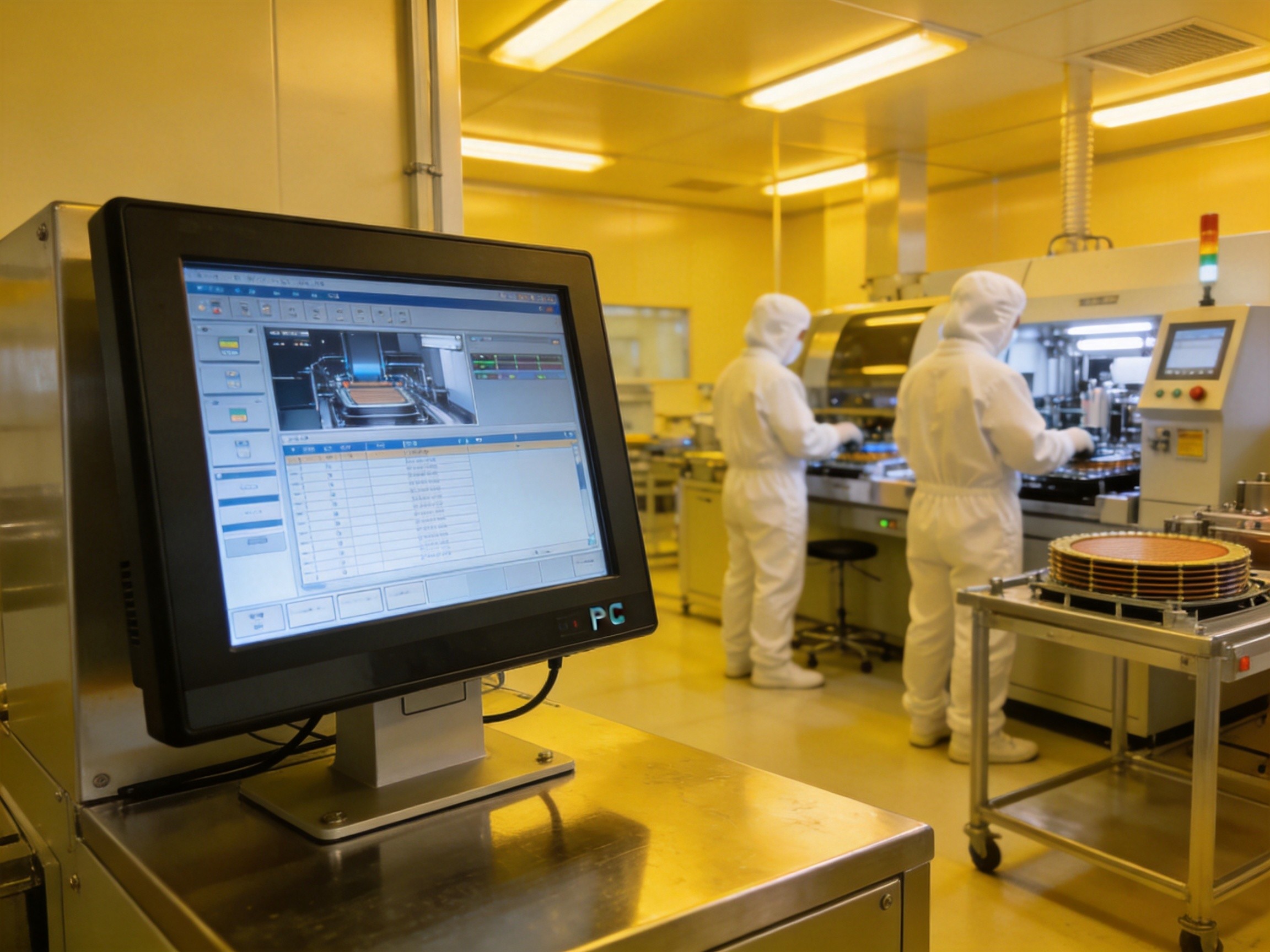 Semiconductor Cleanroom Deployments: Class 100/1000 Particle Control and ESD Protection for Panel PCs