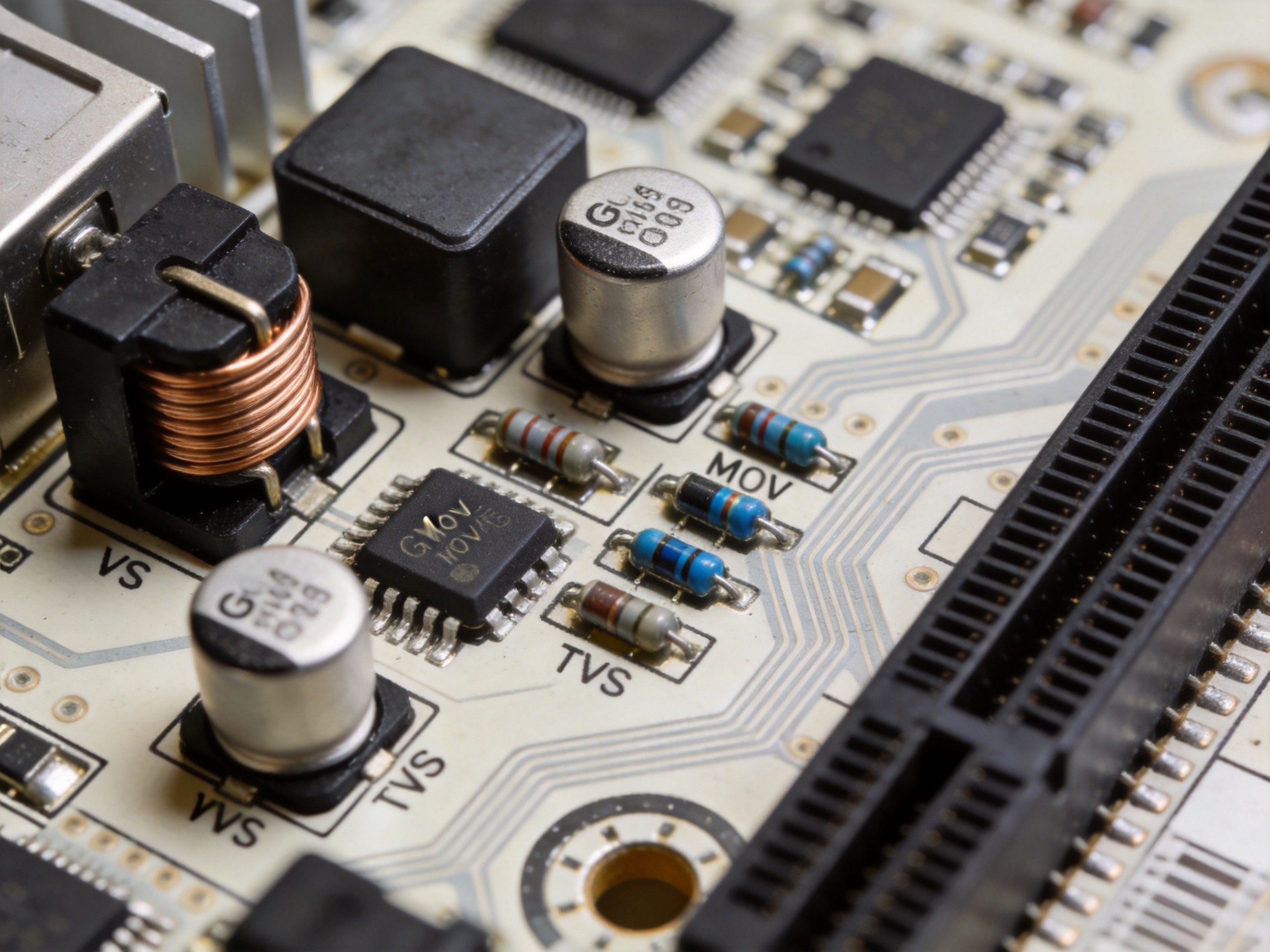 Power Surge and Transient Overvoltage Damage: Protection Circuit Design for Industrial PC Mainboards
