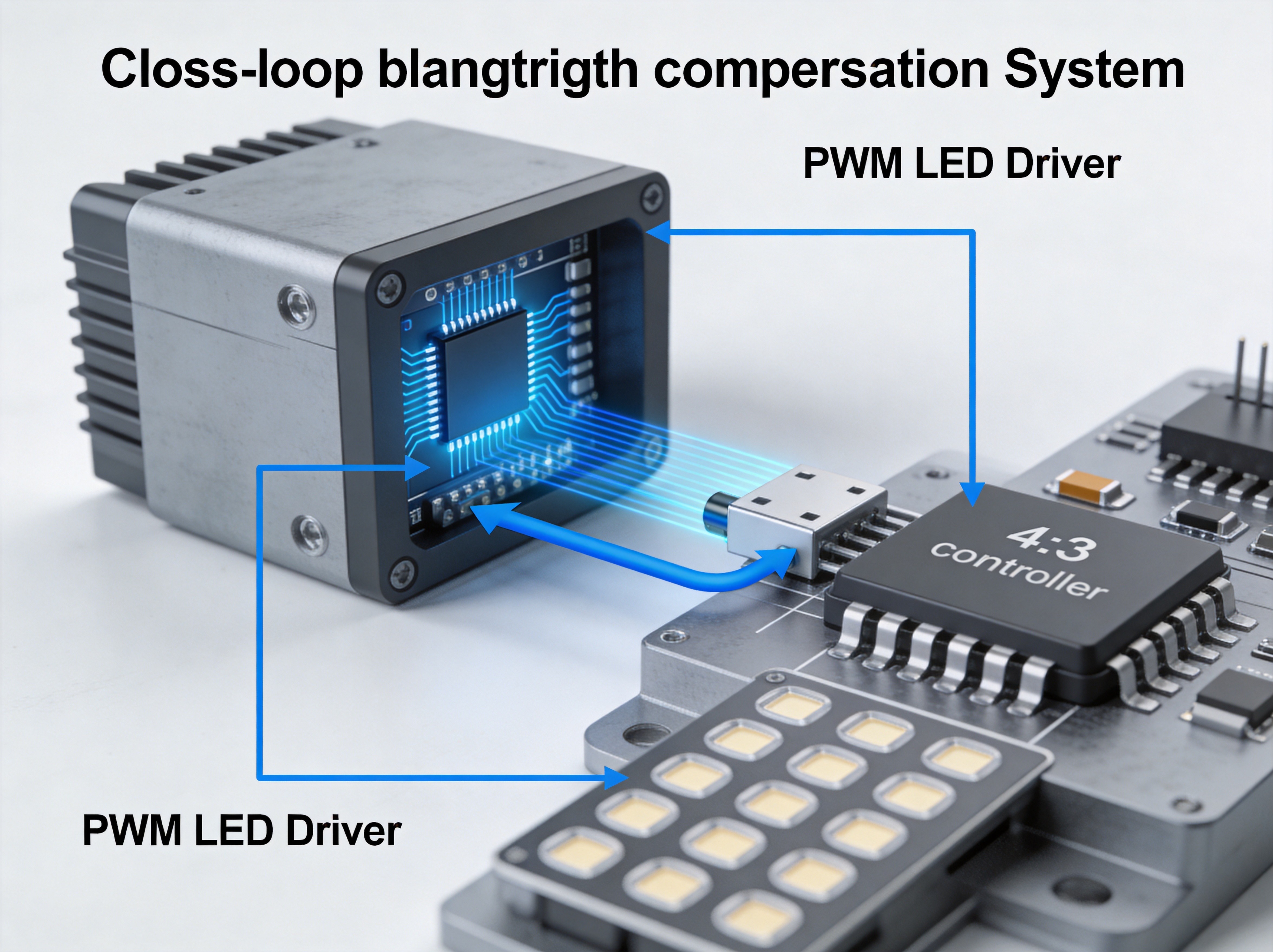 Backlight LED Degradation in 24/7 Industrial Displays: Lumen Depreciation Mechanisms and Luminance Compensation Strategies