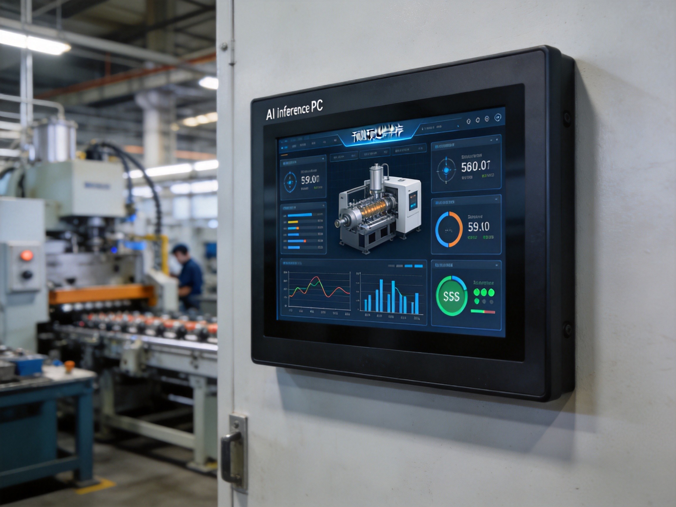On-Device AI Inference at the Industrial Edge: Running Predictive Maintenance Models Locally on Panel PCs