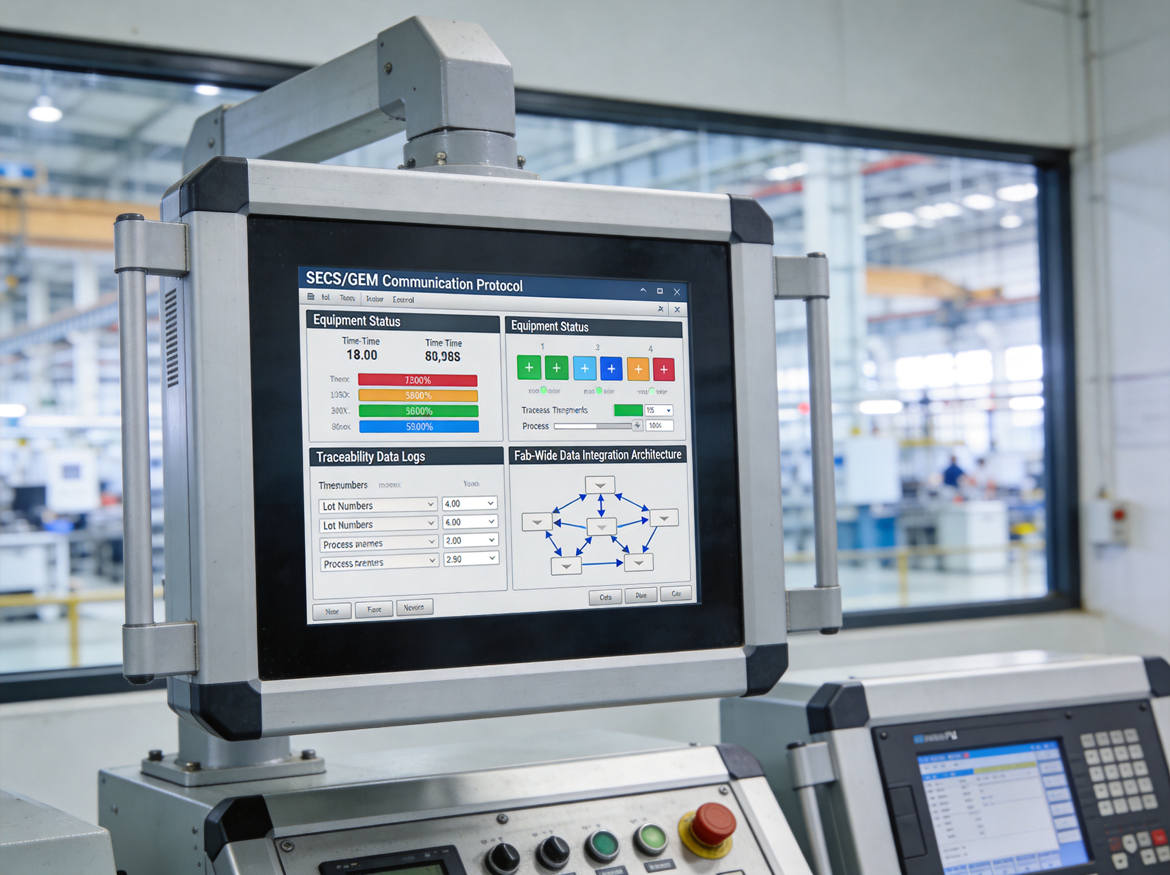Industrial Panel PCs in Semiconductor Manufacturing: Cleanroom Deployment for Wafer Fab and Advanced Packaging Environments