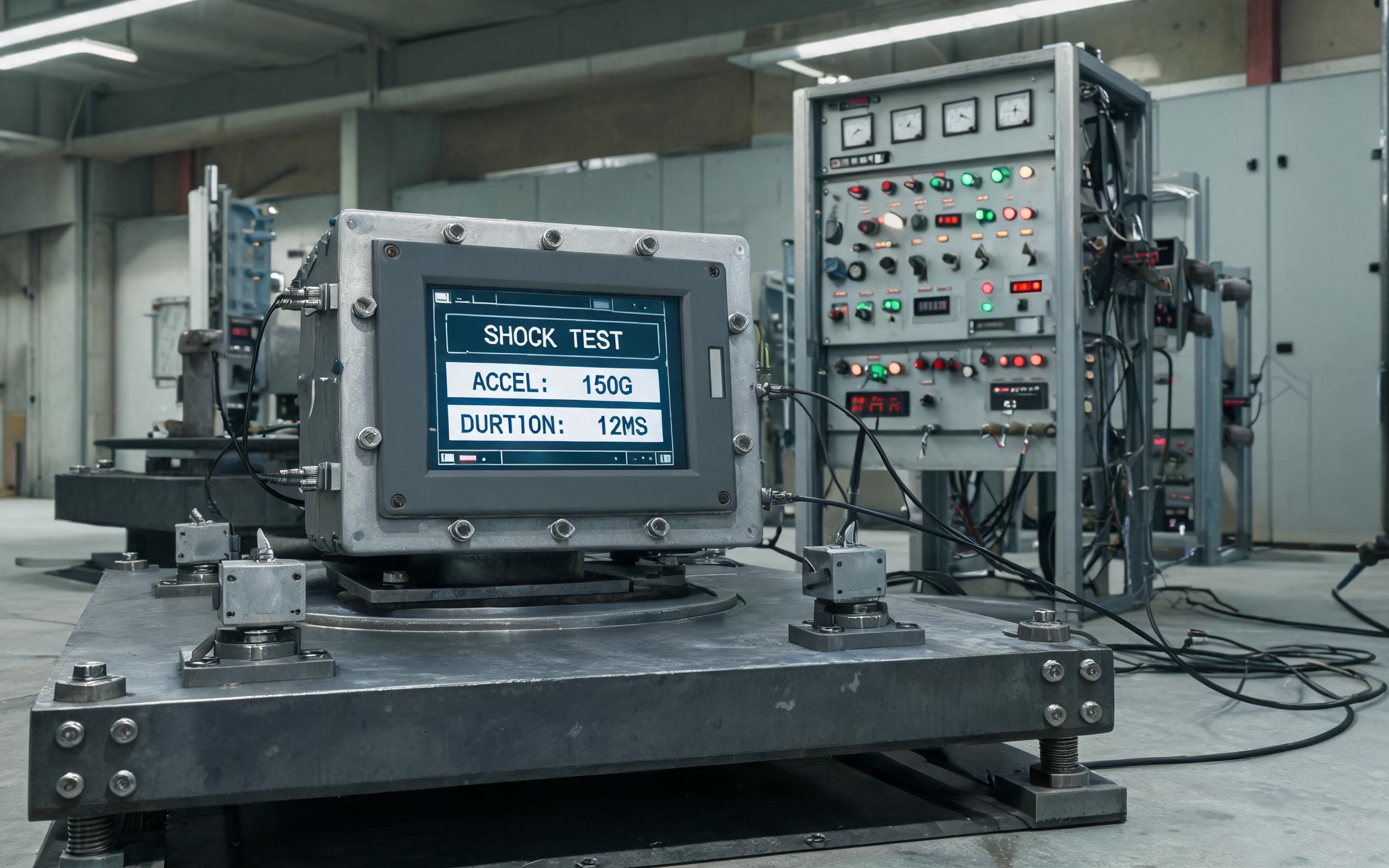 MIL-STD-810H Shock Tests for Vehicle Rugged Touch Screen PCs