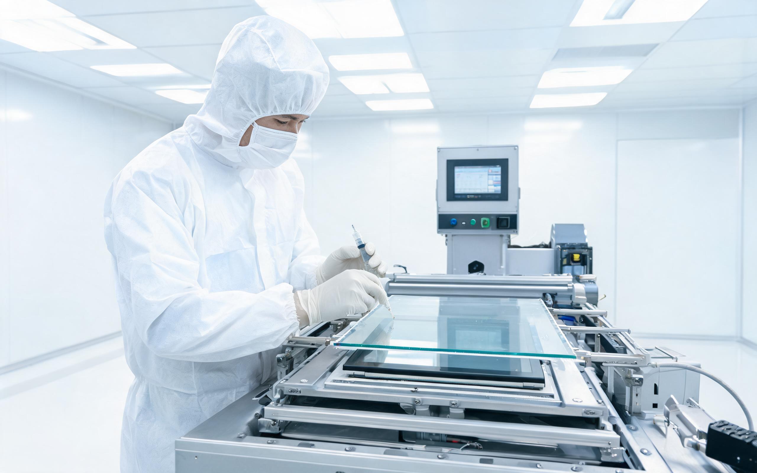 Optical Bonding Assembly Process optical bonding process for waterproof industrial monitor assembly