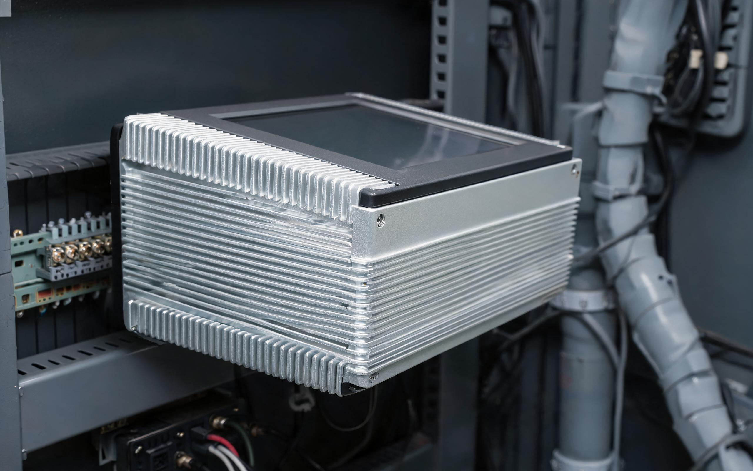 Fanless Thermal Design for Vision Workloads fanless industrial panel pc finned aluminum chassis for sustained NPU thermal headroom