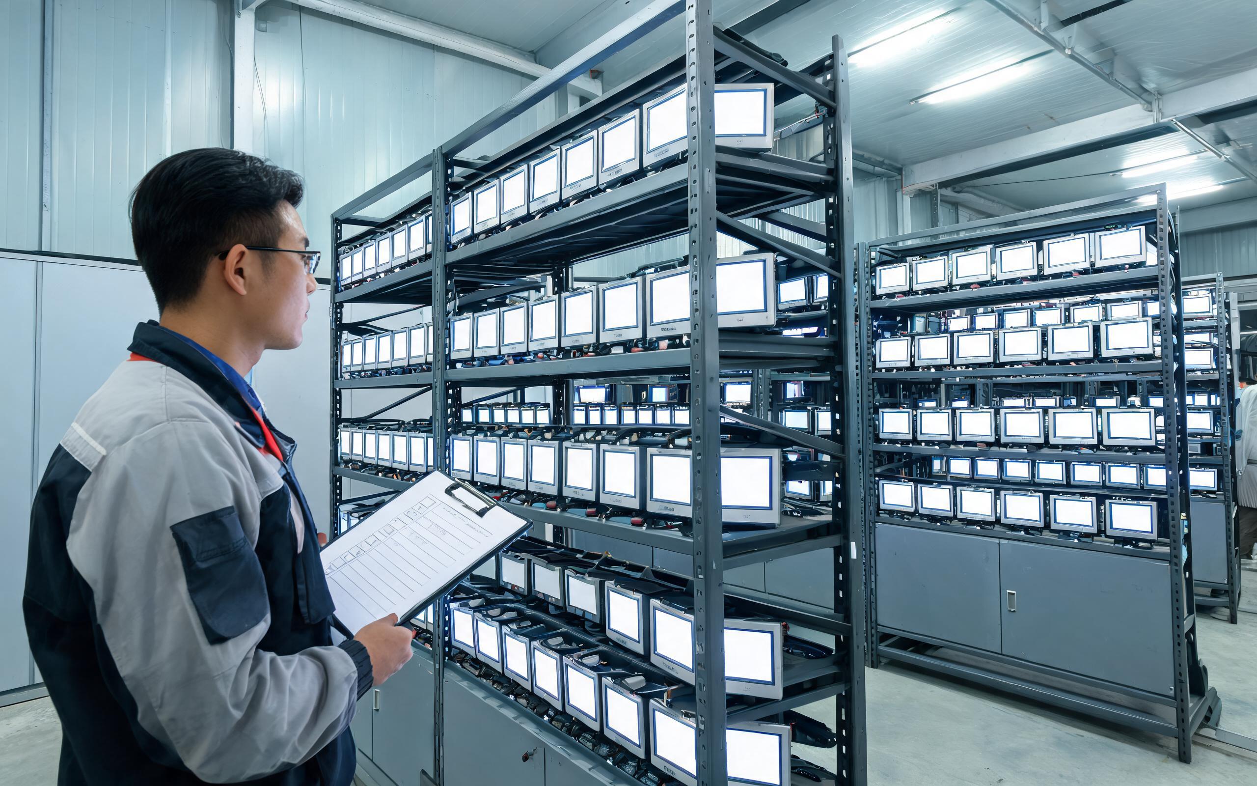 Burn-In Rack Audit supplier qualification audit of touch display burn-in racks