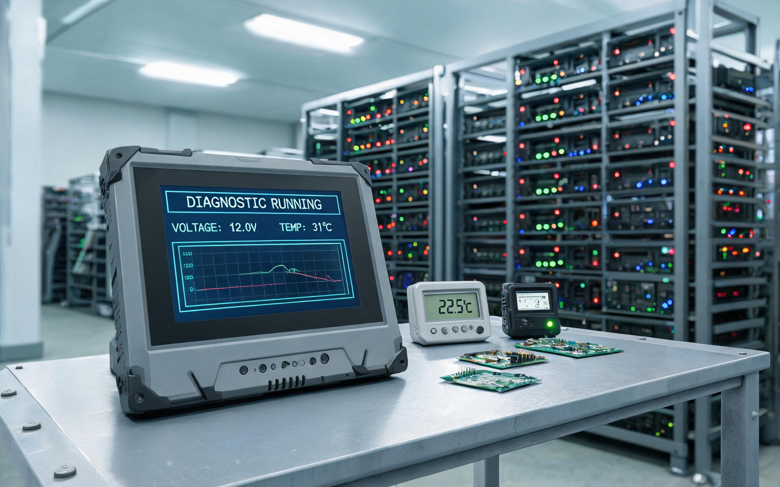 Thermal Soak During Incoming Inspection incoming inspection of fanless industrial panel pc thermal behavior