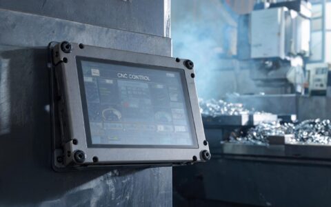 Bezel Gasket Damping in Panel Mount Industrial PC Design Panel mount industrial PC with vibration damping grommets in CNC control cabinet