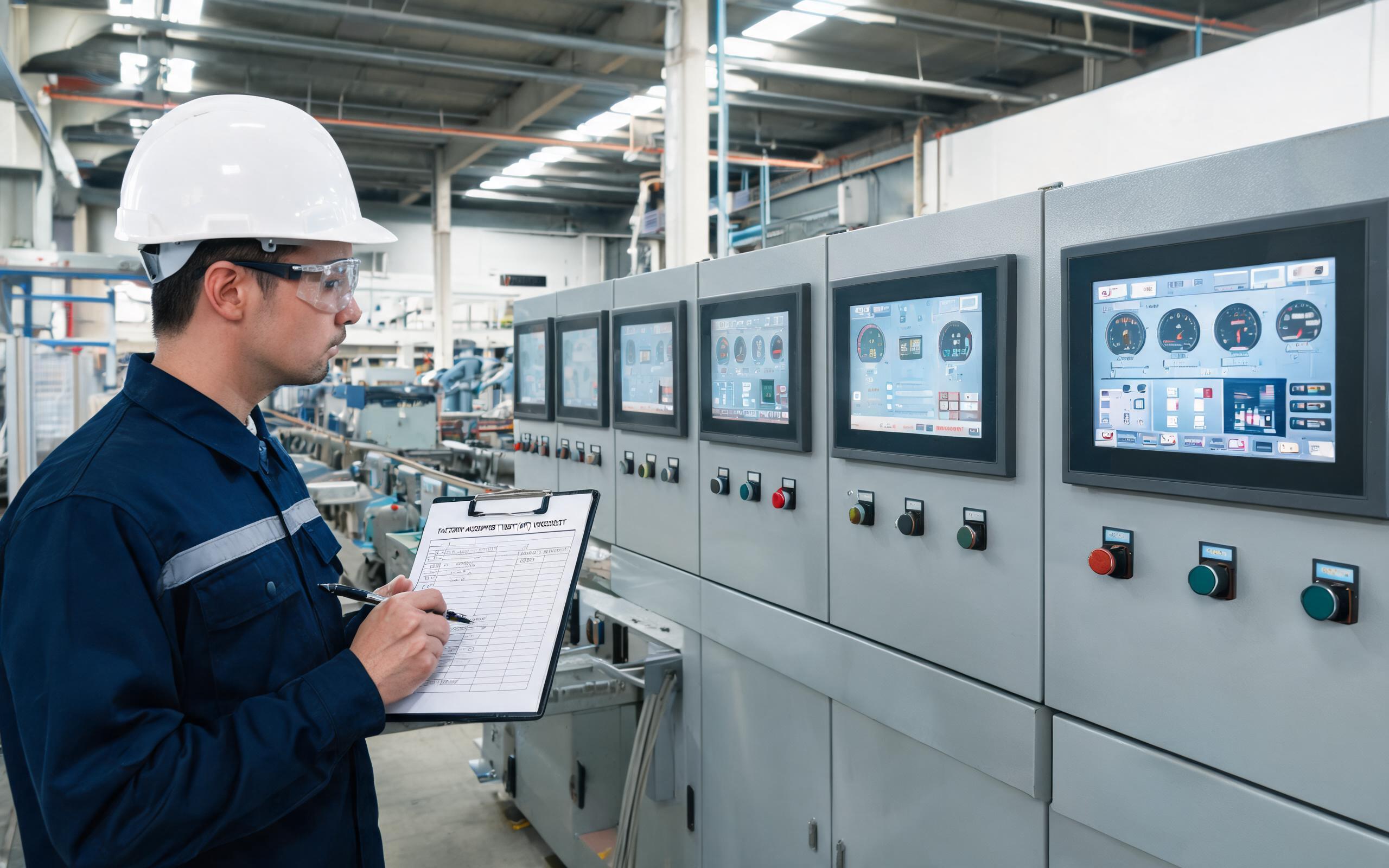 Interface selection checklist for display buyers engineer checking industrial touchscreen monitor installation checklist