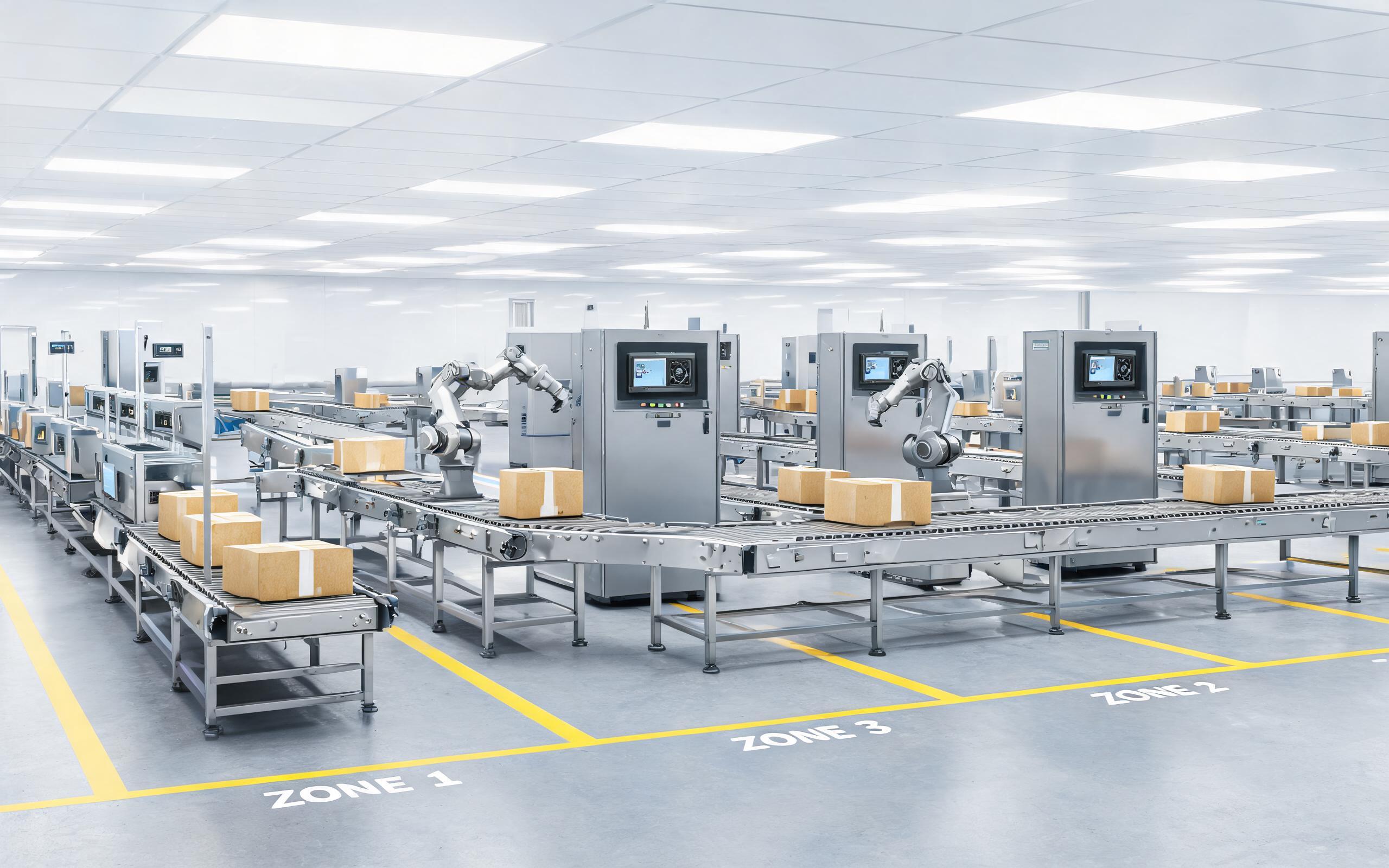 Core Isolated Industrial PCs on Servo Line core isolated embedded industrial PCs along a synchronized servo line