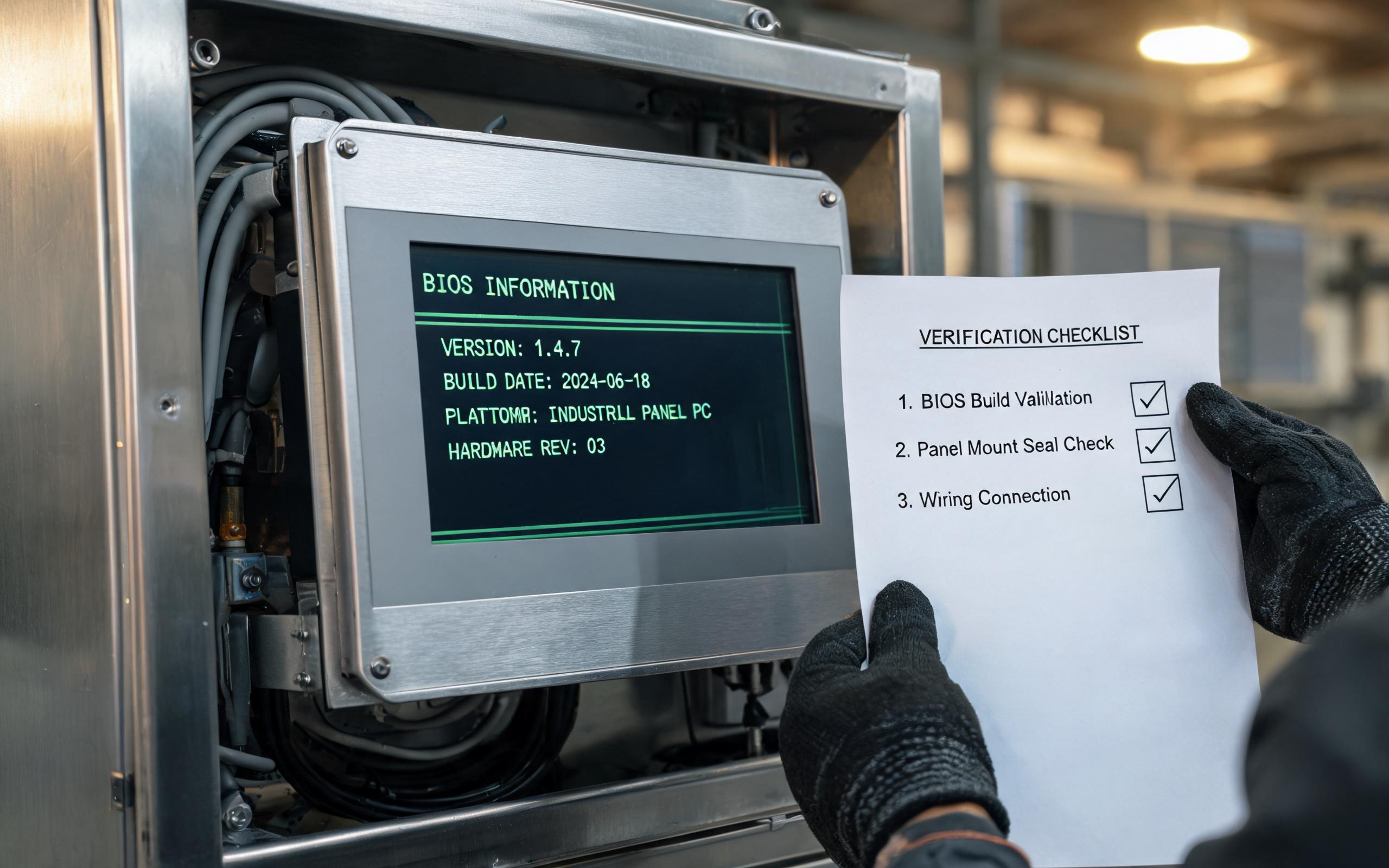 From BIOS to Firmware with an Industrial Panel PC Supplier