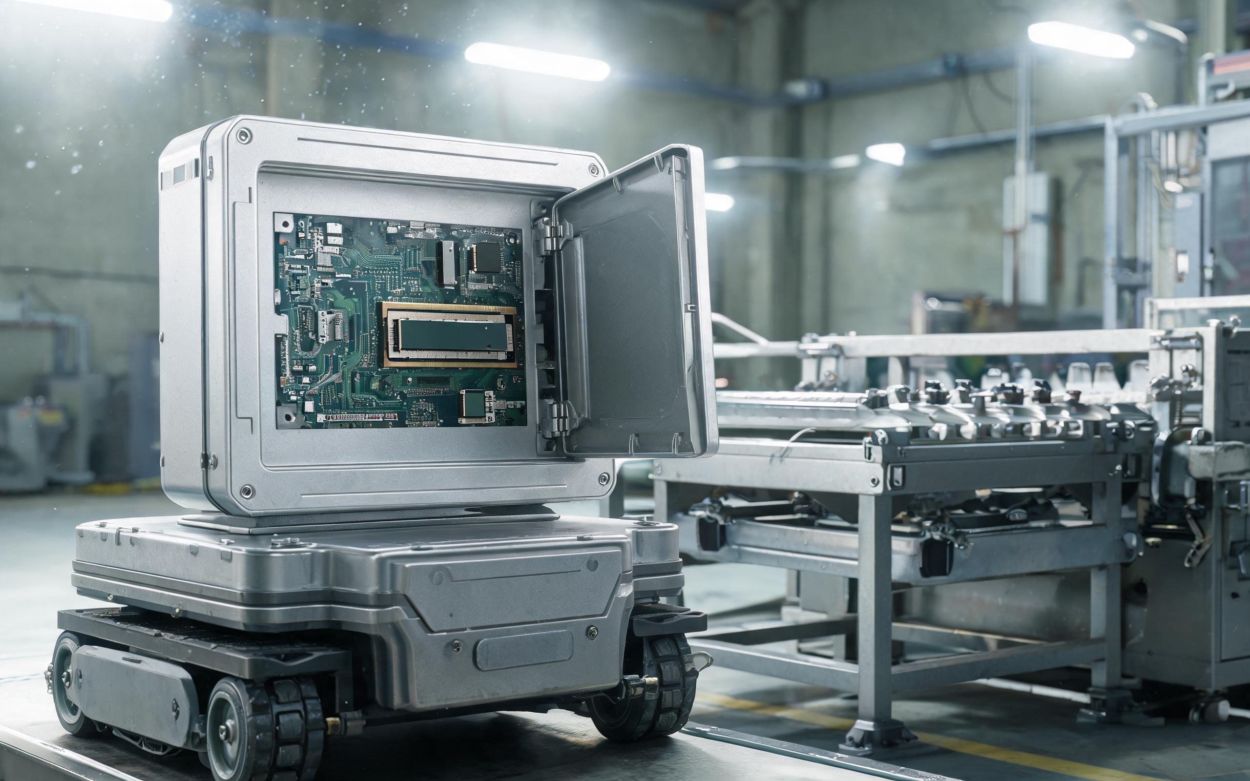 Soldered eMMC in Industrial Panel Computers for Vibration Duty