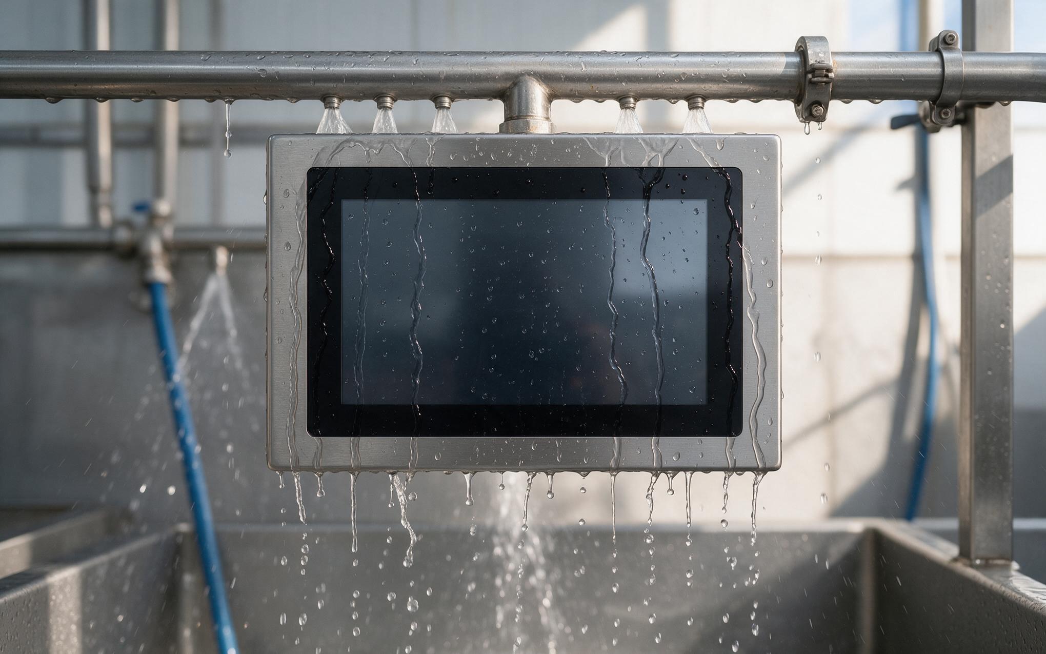 Panel PC IP65 Mounting Orientation and Effect on Drainage