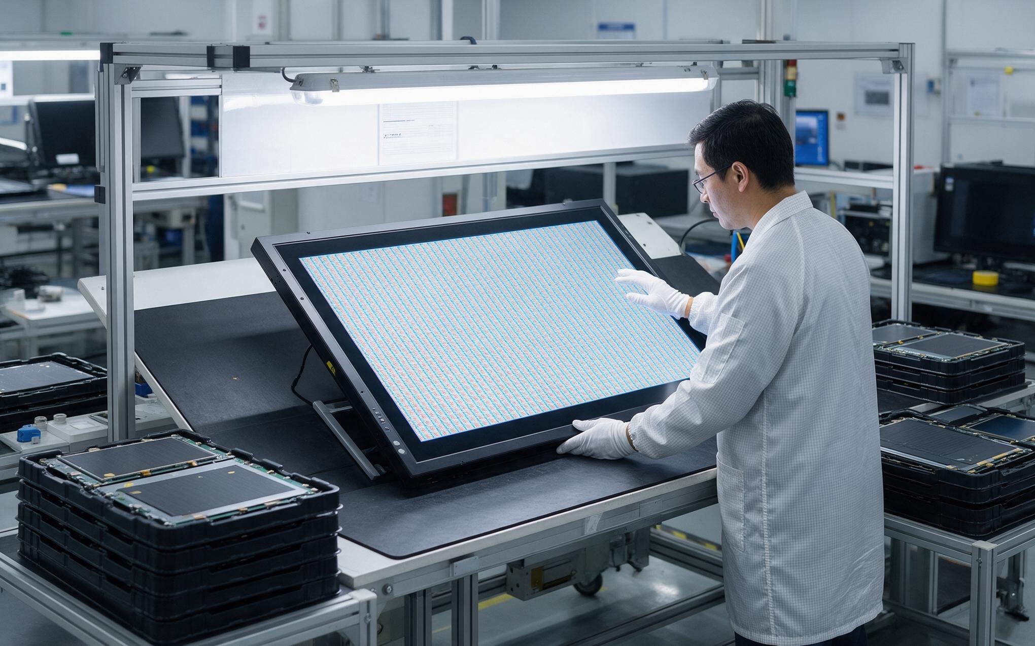 Mitigating Dead Pixels in Touch Screen Display Manufacturers