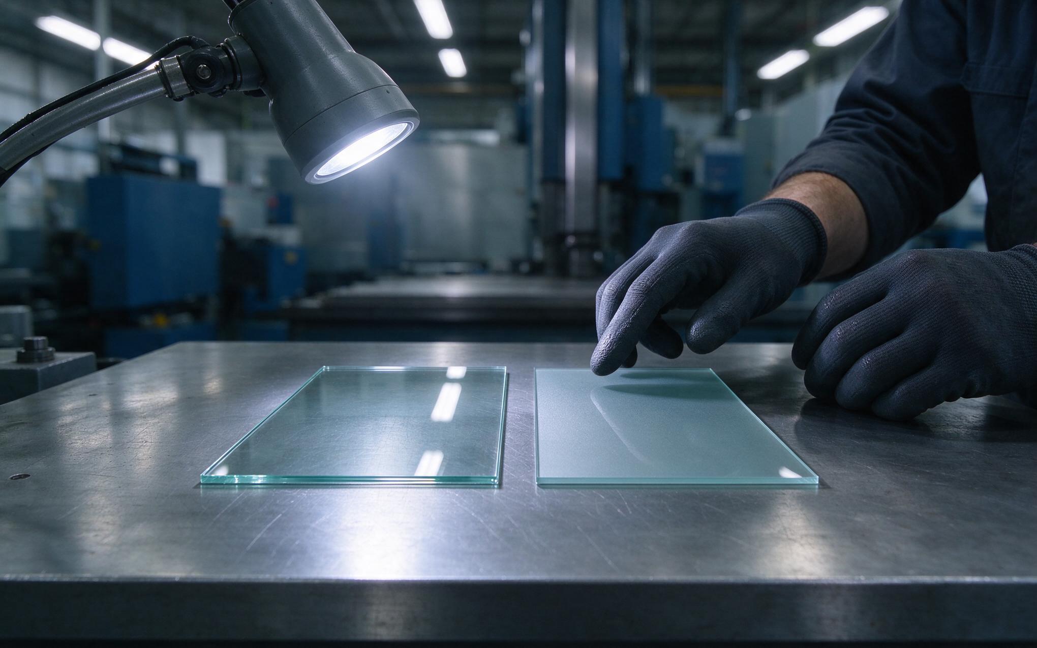 Reducing Industrial Touch Screen Panel Glare and Haze