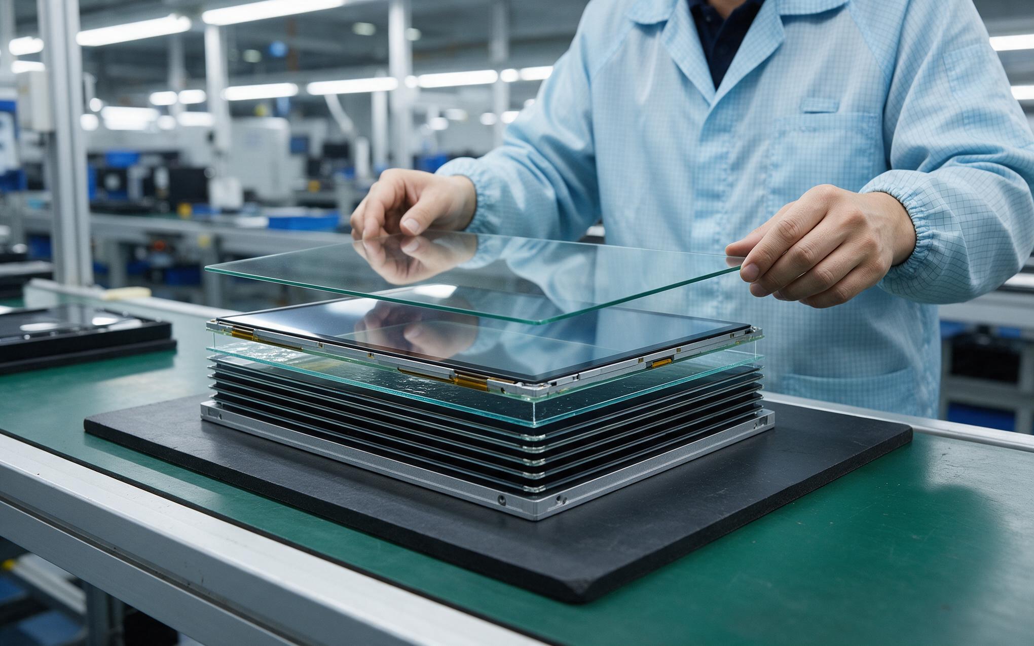 Dry Film vs Liquid Industrial Panel PC Optical Bonding