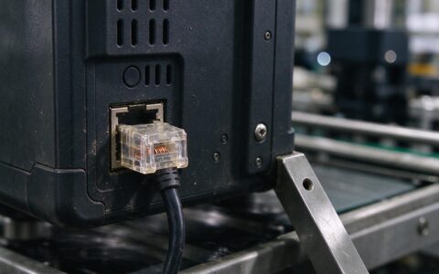 M12 vs RJ45 Connector Rules for Rugged All in One PCs RJ45 latch wear on a rugged all in one pc rear I/O panel under machine vibration