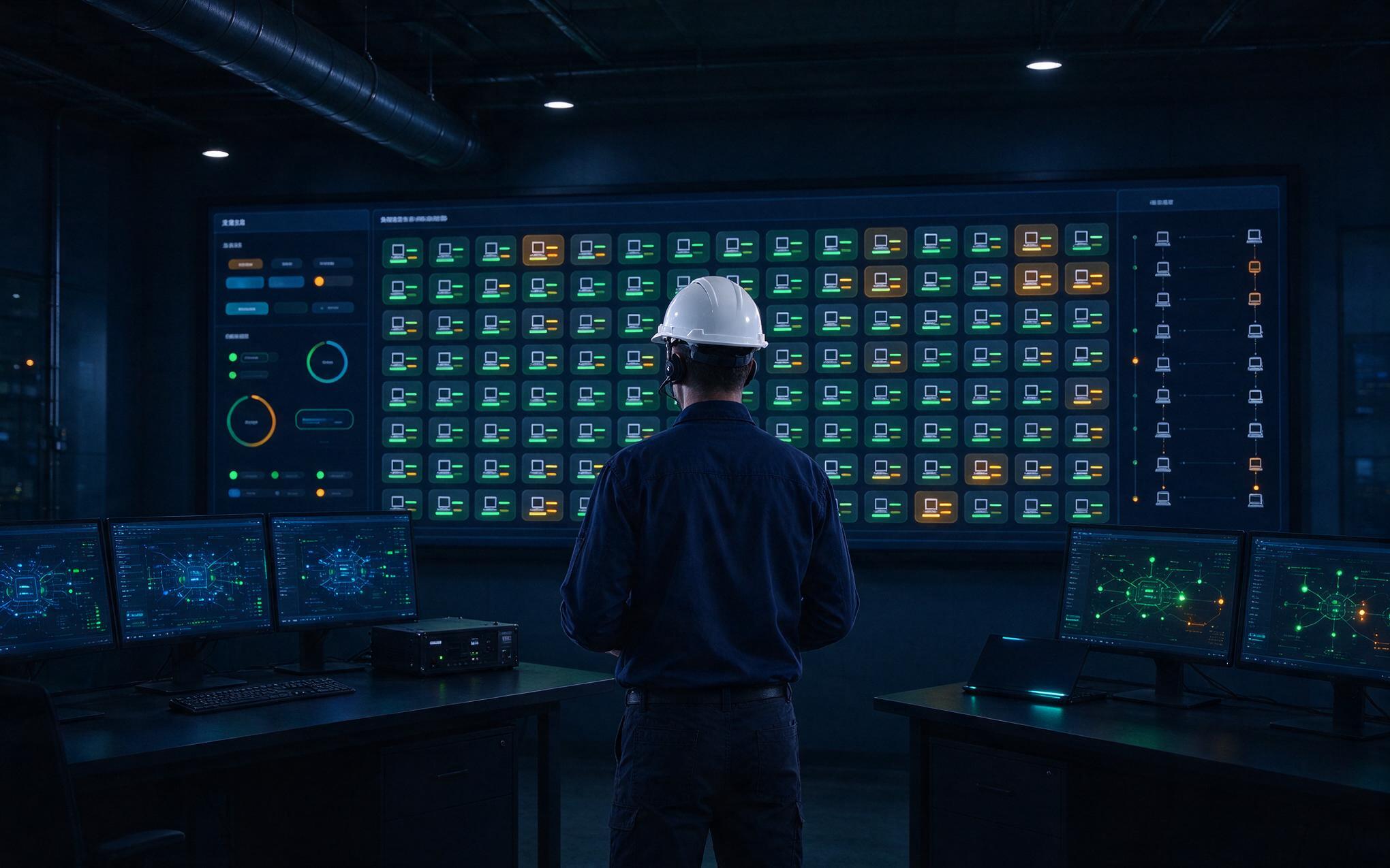 remote attestation dashboard verifying embedded industrial PC fleet integrity