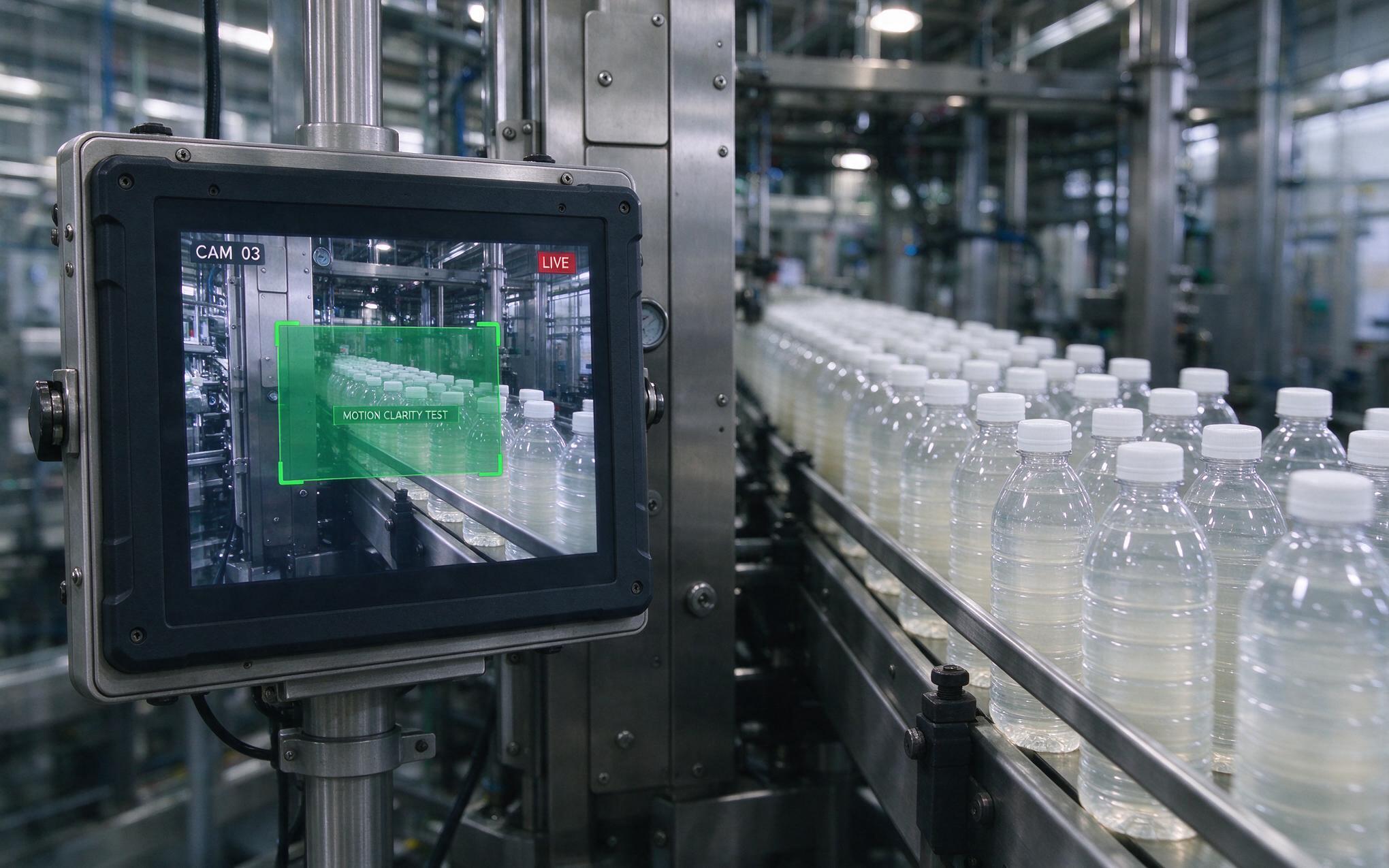 Motion blur metrics on industrial display monitors GtG response and MPRT blur metrics compared on industrial display monitors