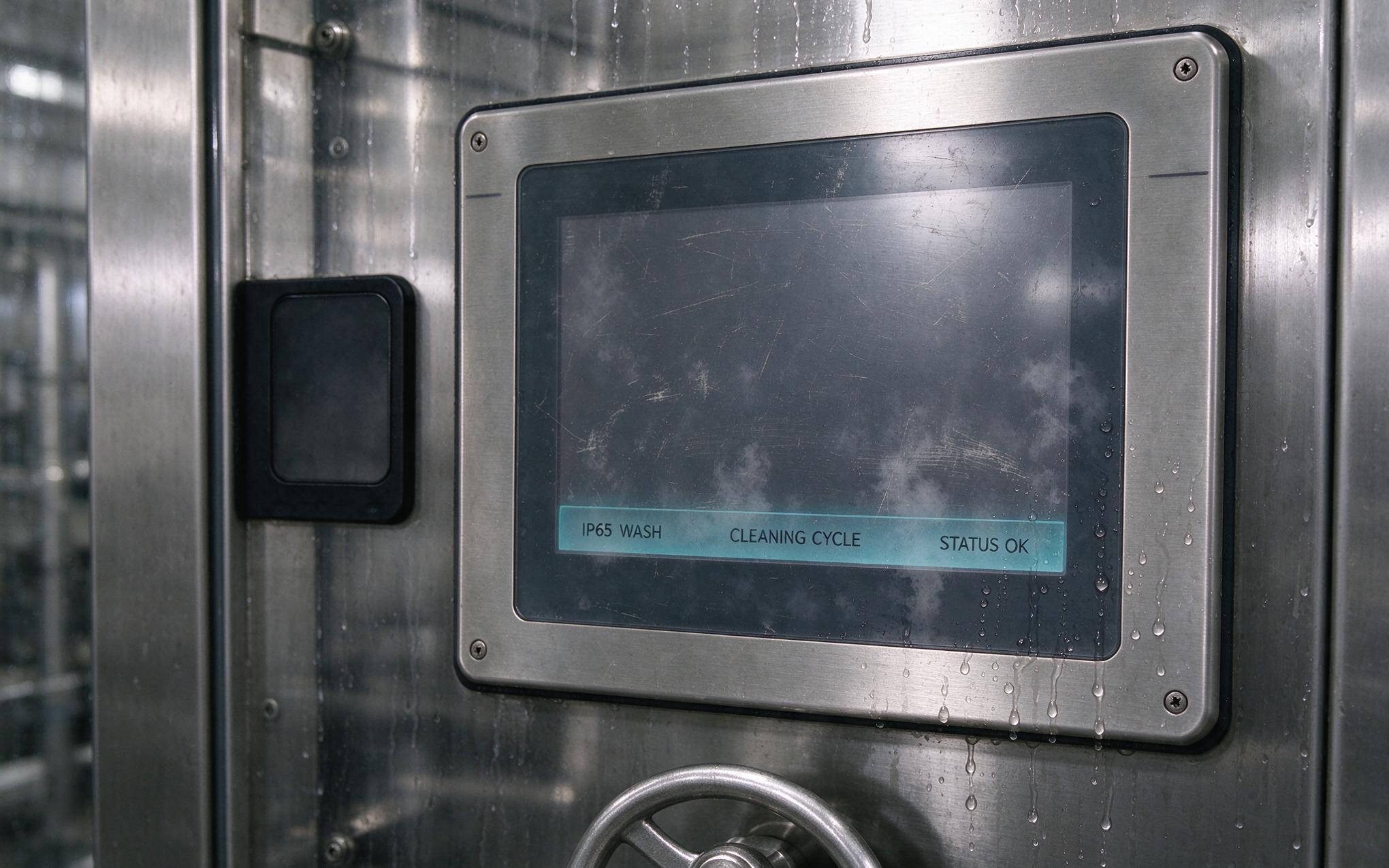 Sacrificial Overlay Films in Washdown IP65 Touch Screen Duty