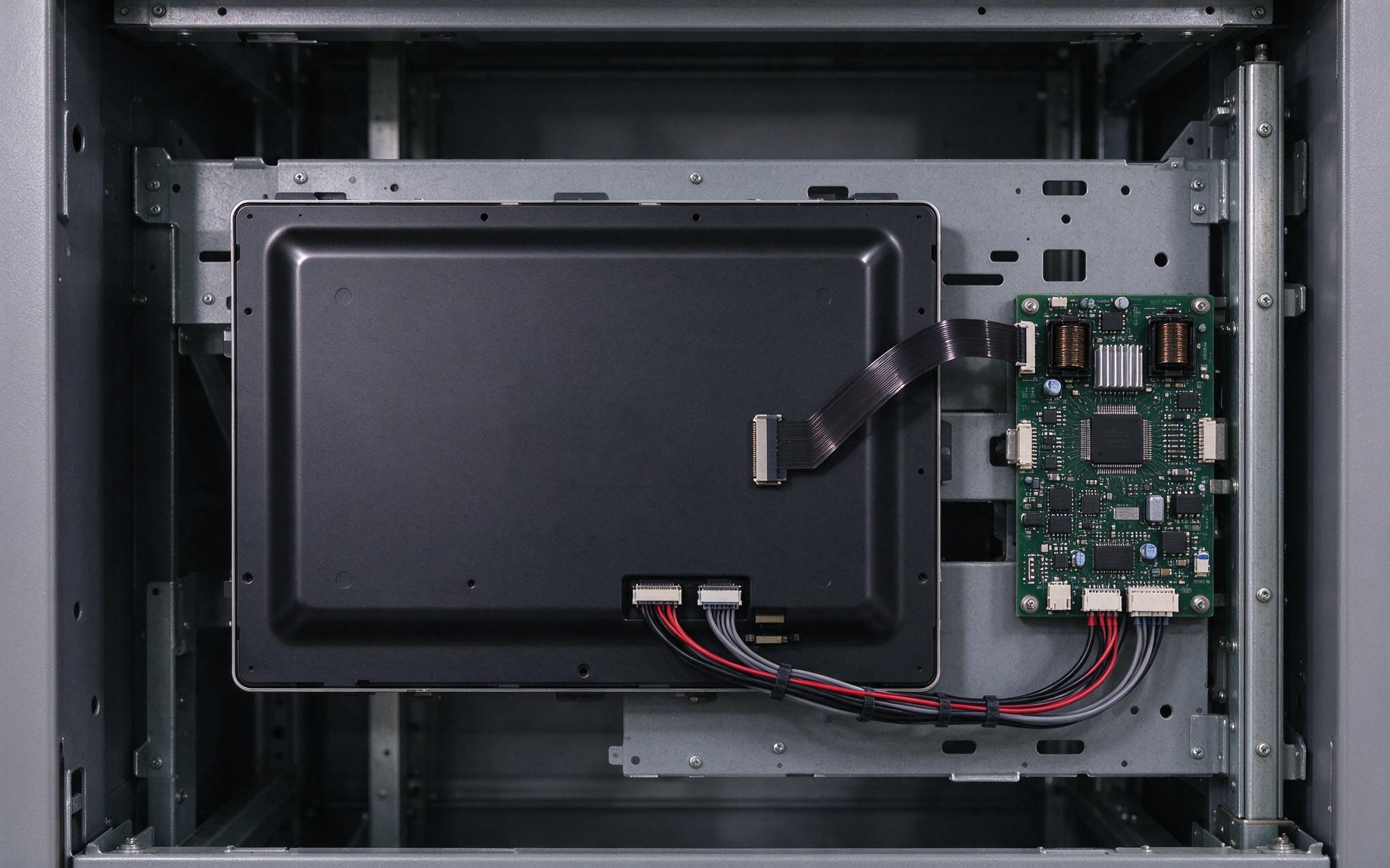 Reducing Open Frame Touch Monitor Rear Exposure Damage